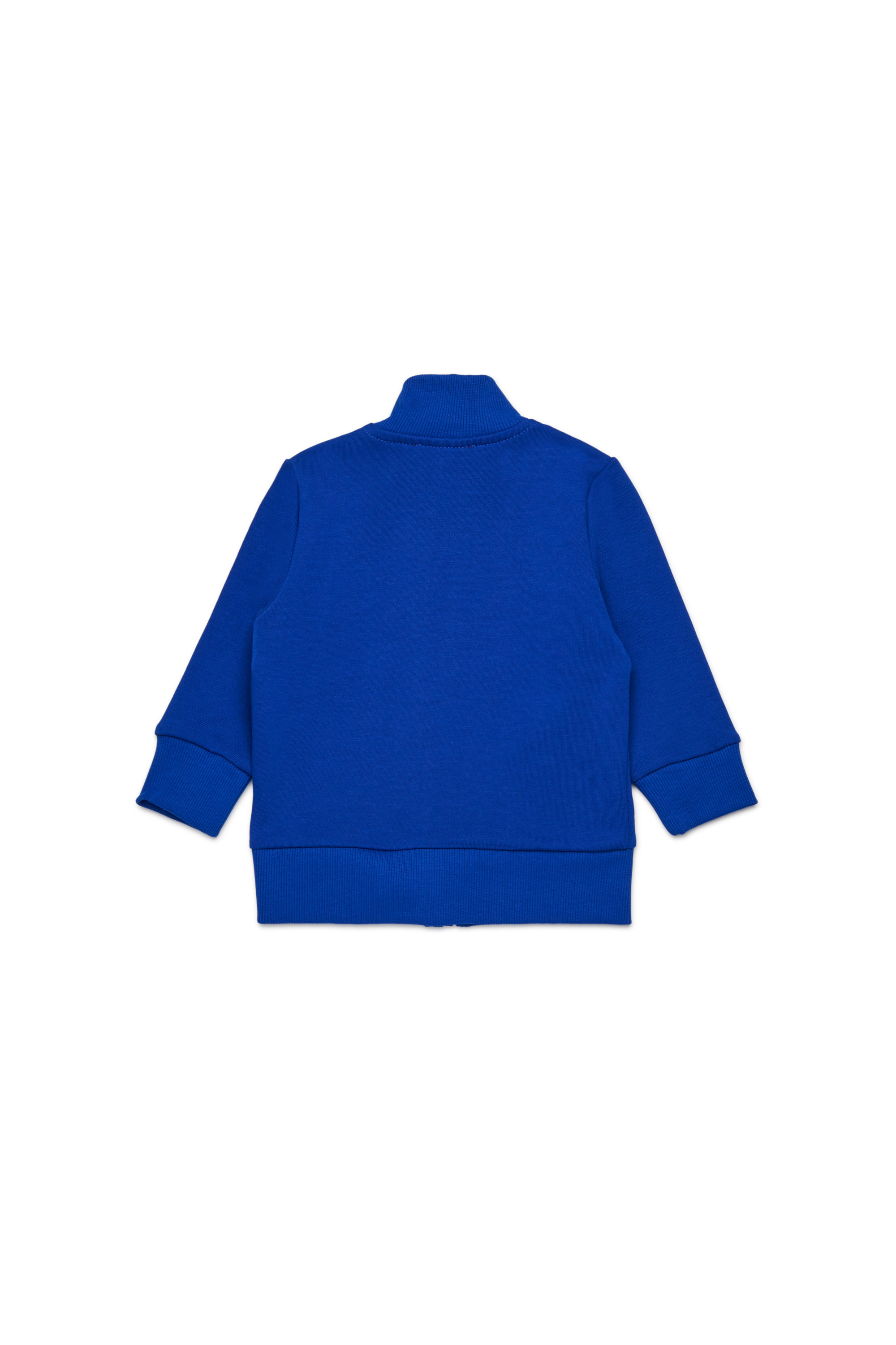 Diesel - SPINVIB, Sudadera de algodón con cremallera Hombre in Azul marino - 2