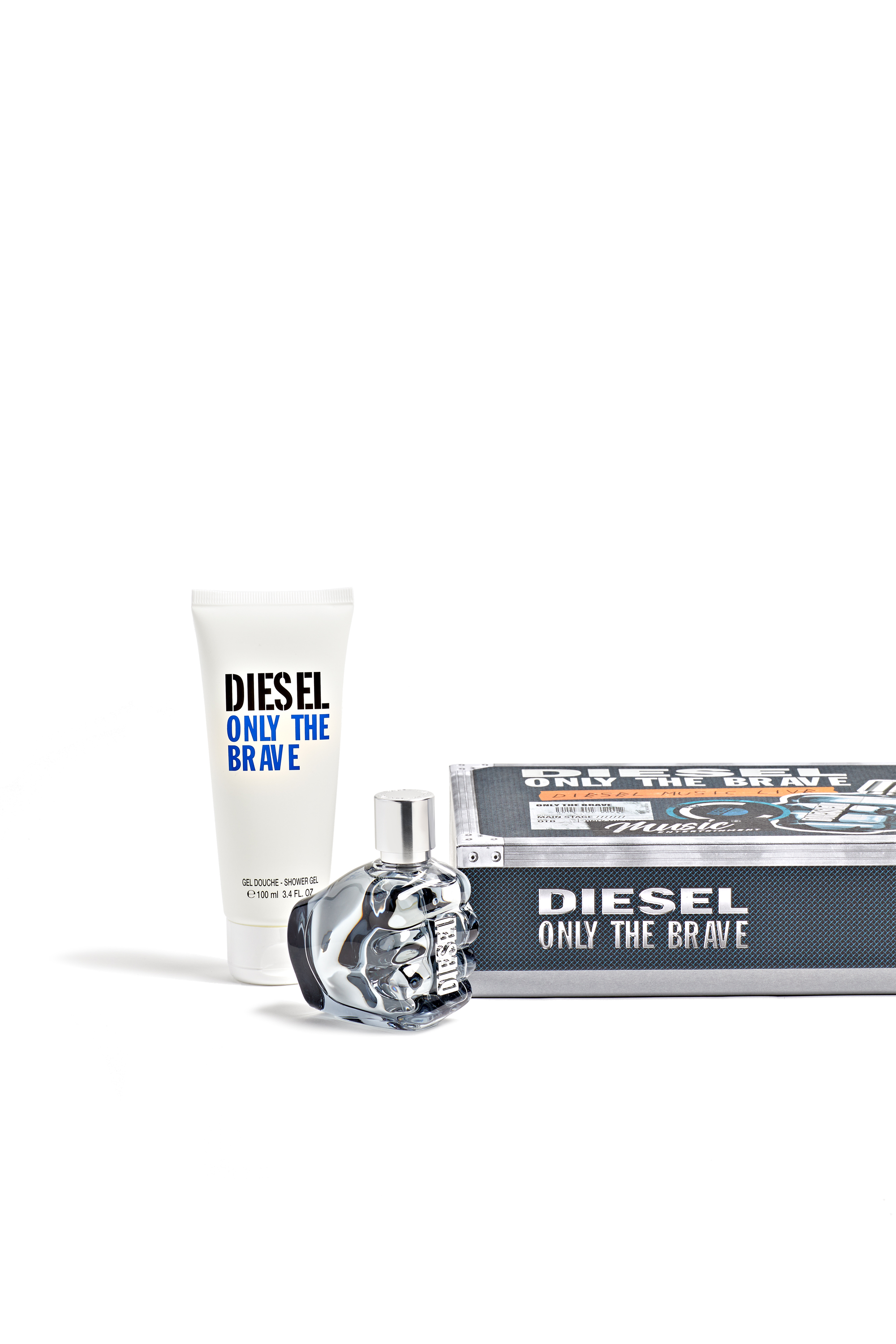 Diesel - ONLY THE BRAVE 50 ML GIFT SET, Estuche de regalo Only The Brave Hombre in Gris - 1