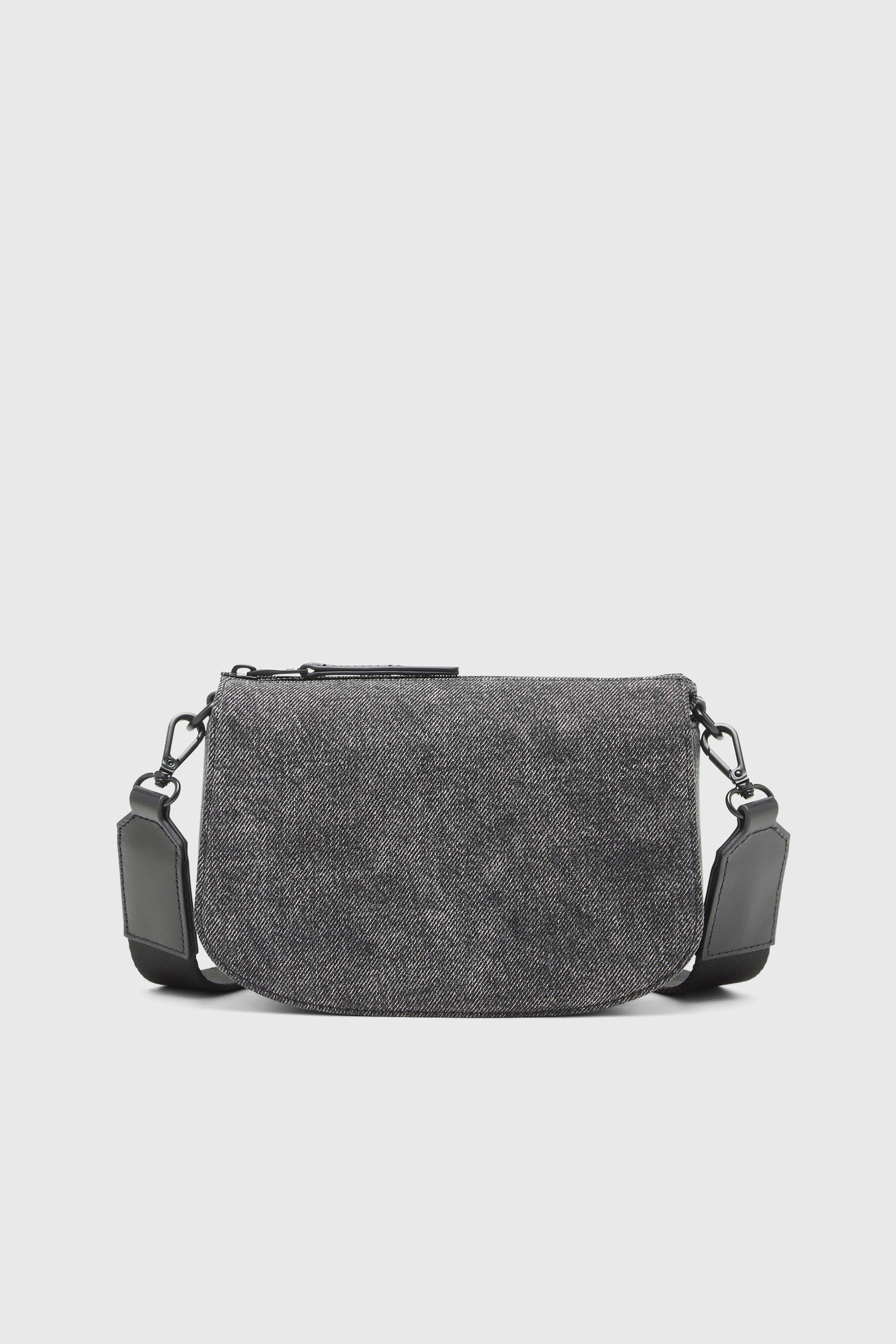 Diesel - 1DR CAMERA BAG, 1DR-Bolso camera en denim lavado Unisex in Gris - 2