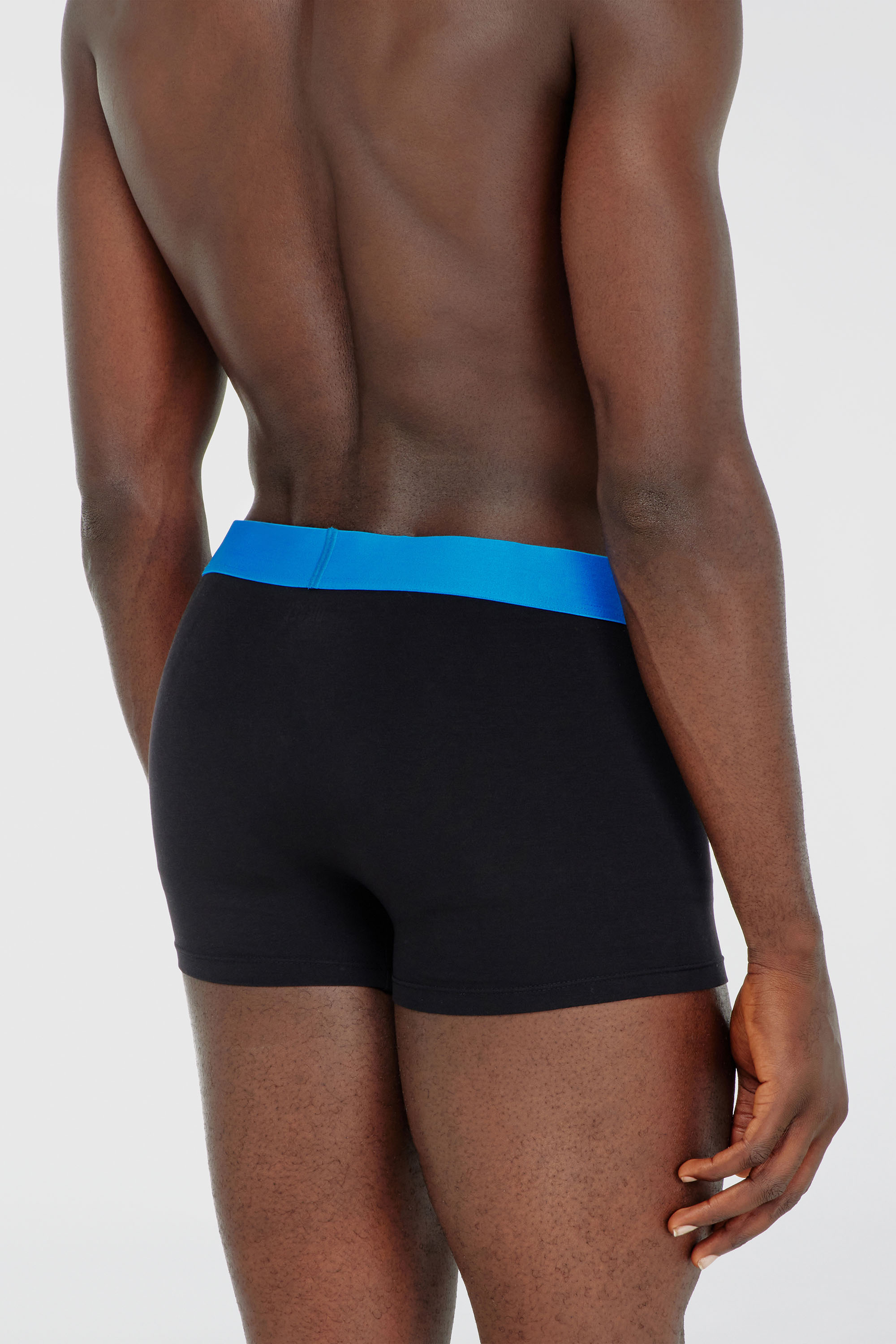 Diesel - DAMIEN-D-POP-3PACK-40, Paquete de tres b&oacute;xers ajustados de algod&oacute;n el&aacute;stico Hombre in Negro - 4