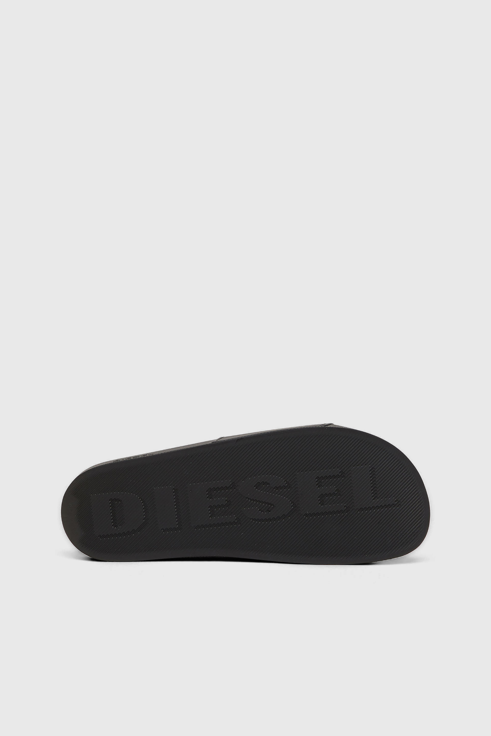 Diesel - SA-SWIM, Sa-Swim-Chanclas de piscina de goma con logotipo D Hombre in Negro - 5