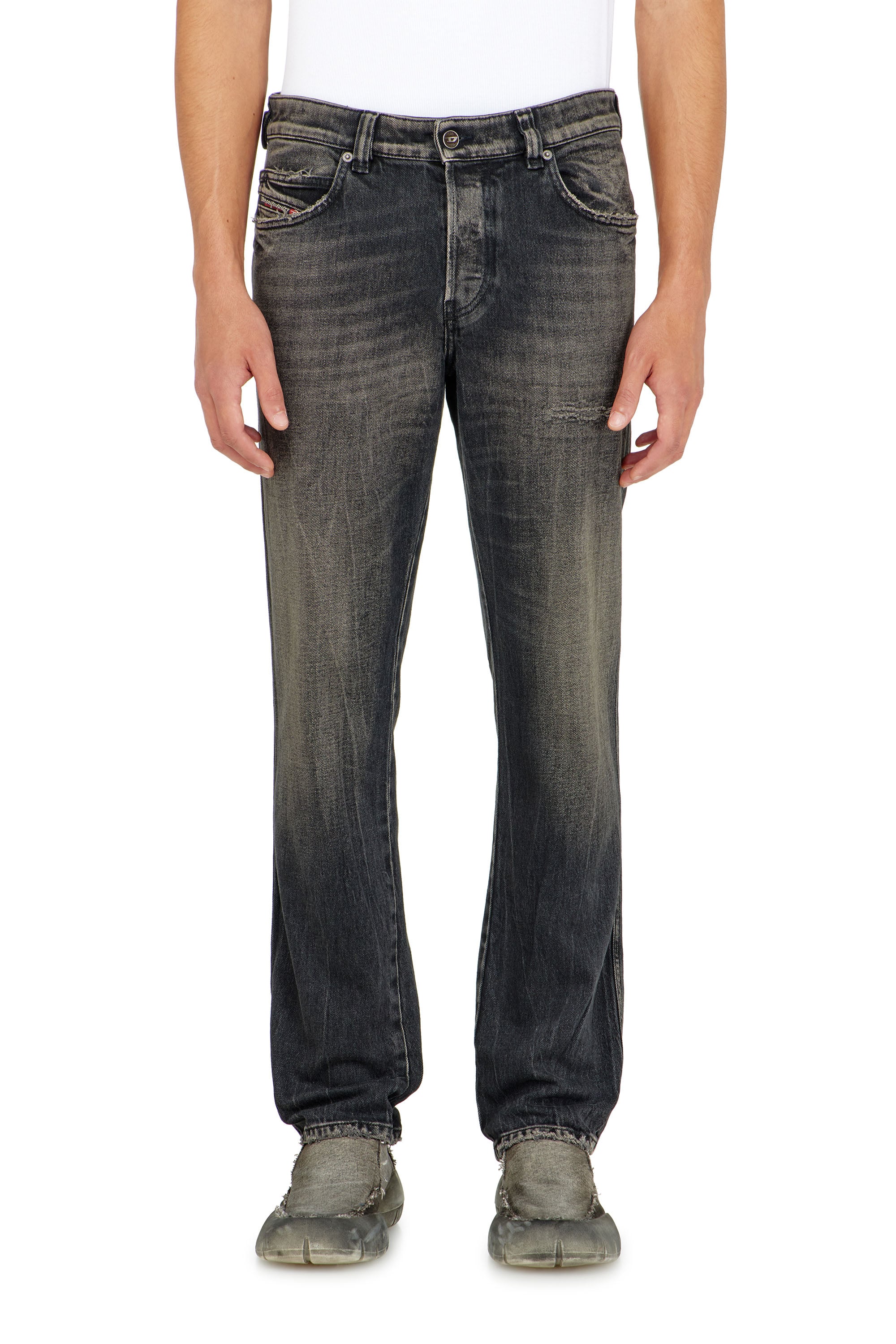 Diesel - Slim Jeans 1993 D-Vyl 09P46 Hombre, Negro/Gris oscuro - 1