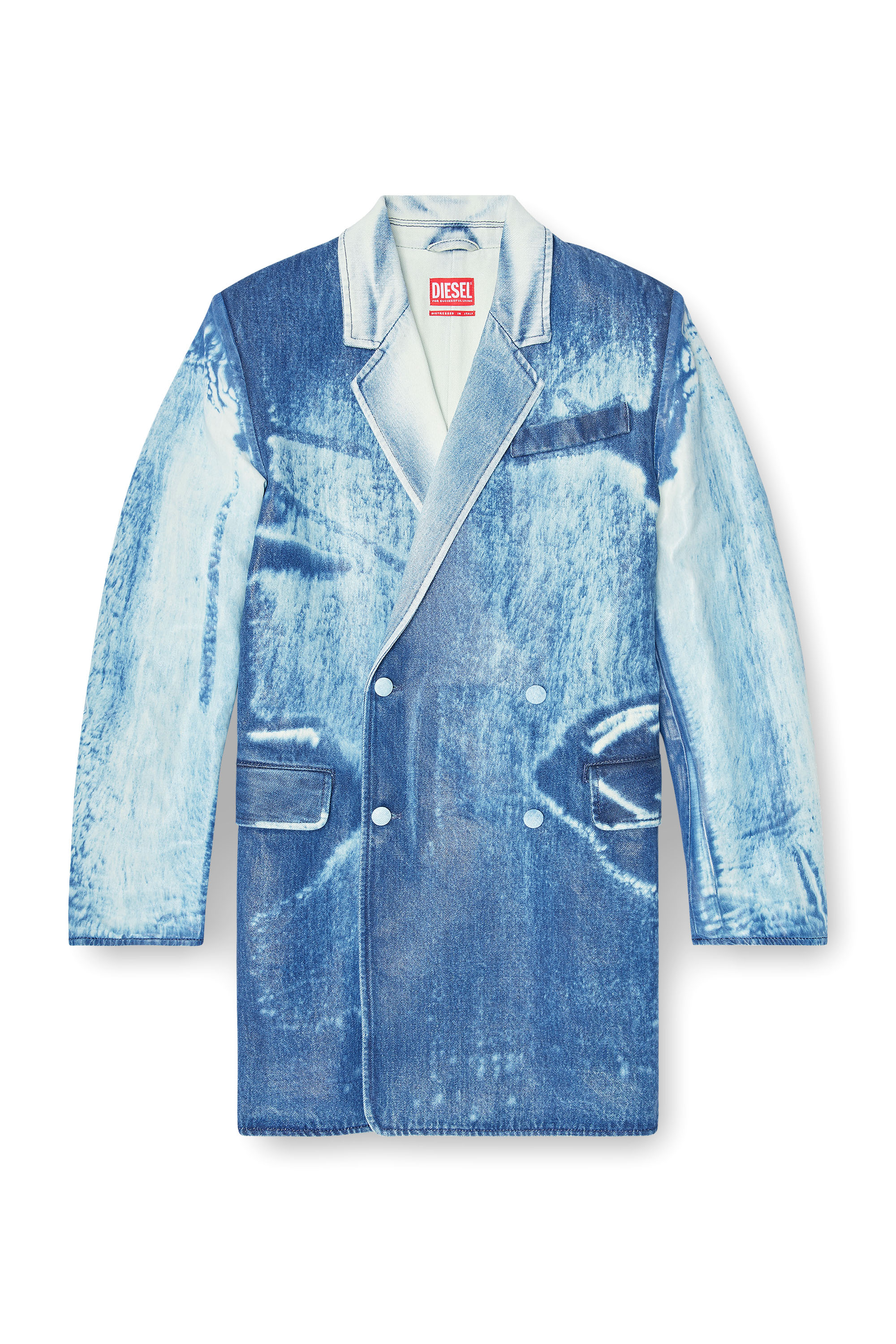 Diesel - DE-LUMEA-FSI1, Woman's Blazer in X-Ray denim in Blue - 2