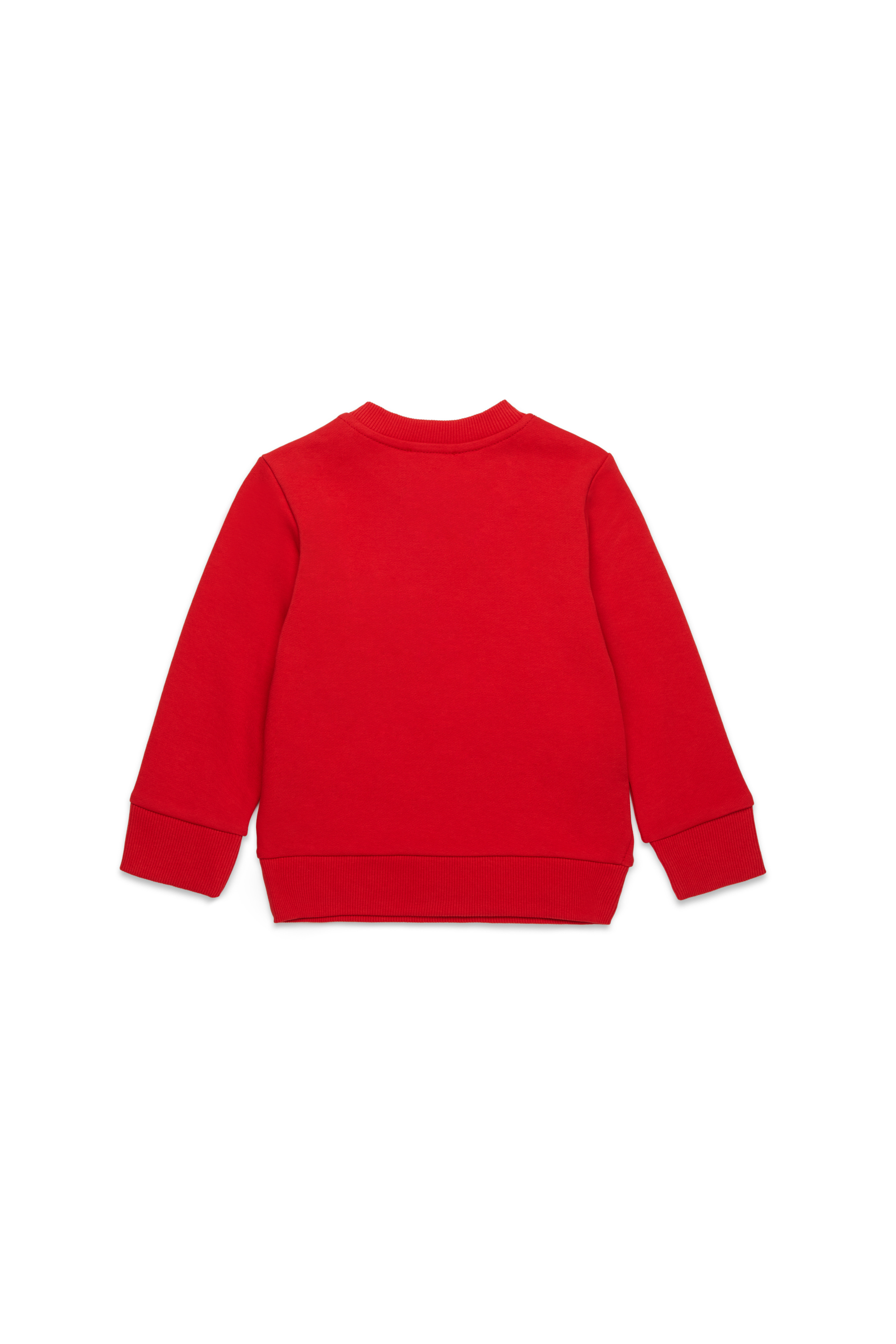 Diesel - SGINNL8B, Sudadera con logotipo manchado Unisex in Rojo - 2