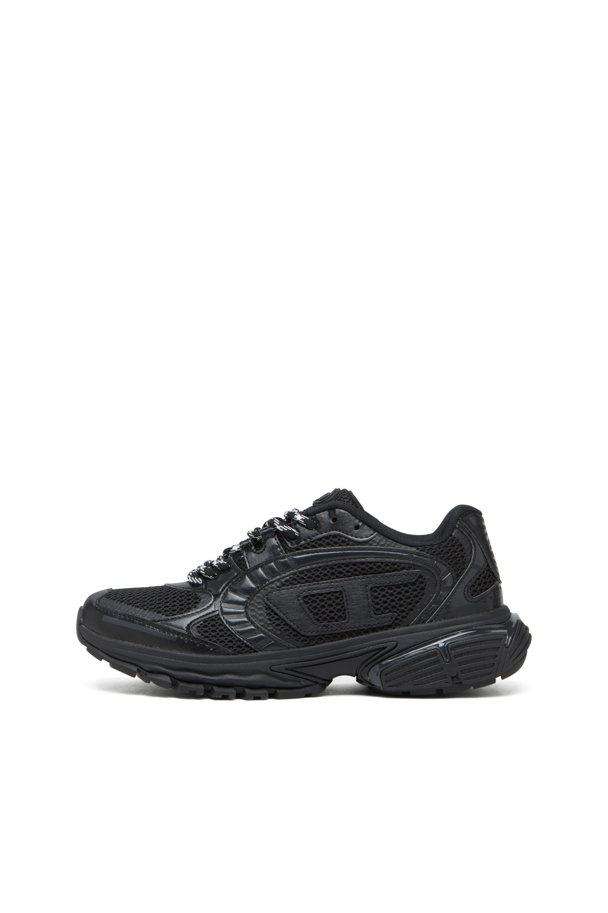 Diesel - S-PRO-V-DENSE LOW, S-Pro-V-Dense-Deportivas de malla con logotipo Oval D Hombre in Negro - 7