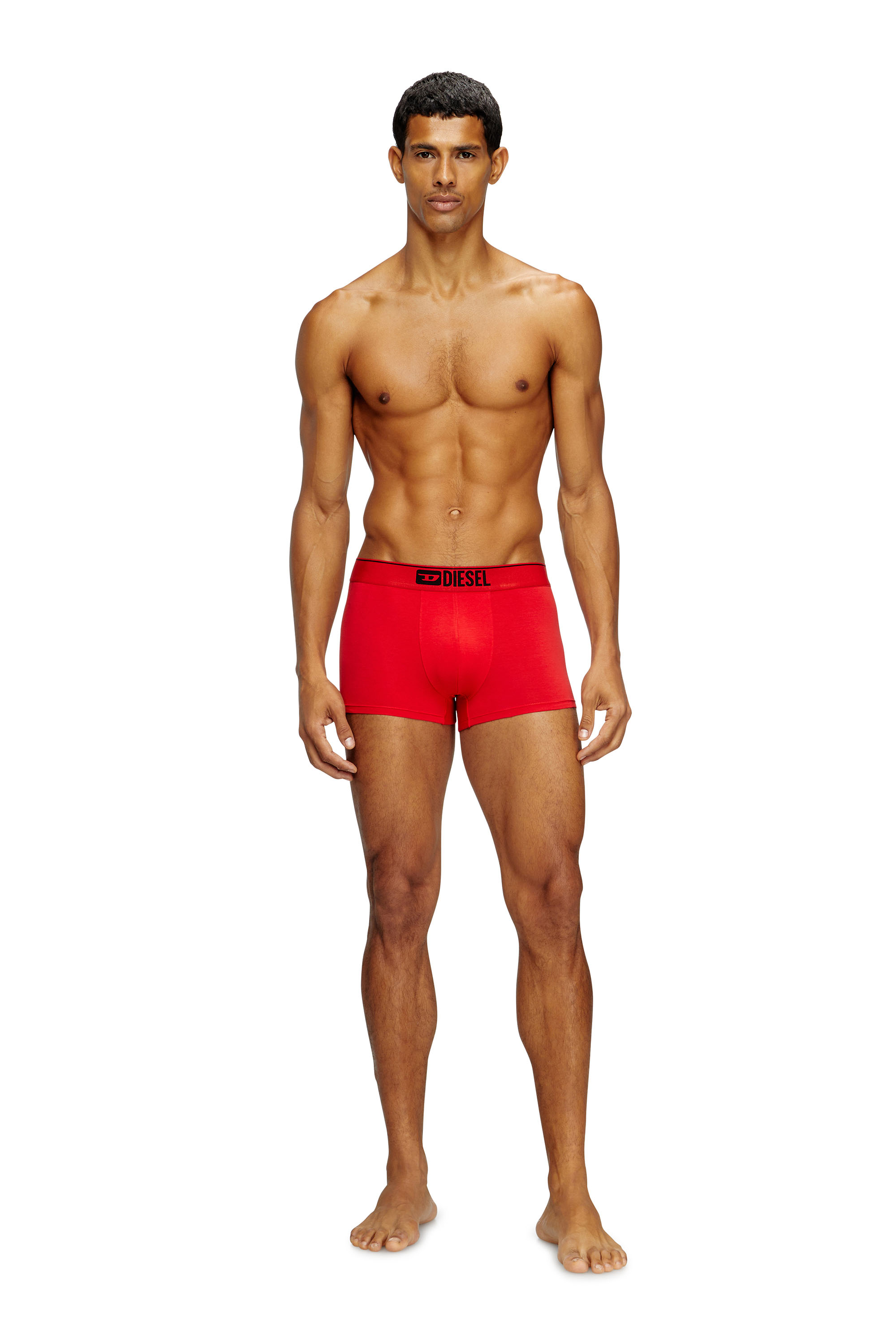 Diesel - UMBX-DAMIENTHREEPACK, Paquete de tres bóxers ajustados lisos Hombre in Multicolor - 1