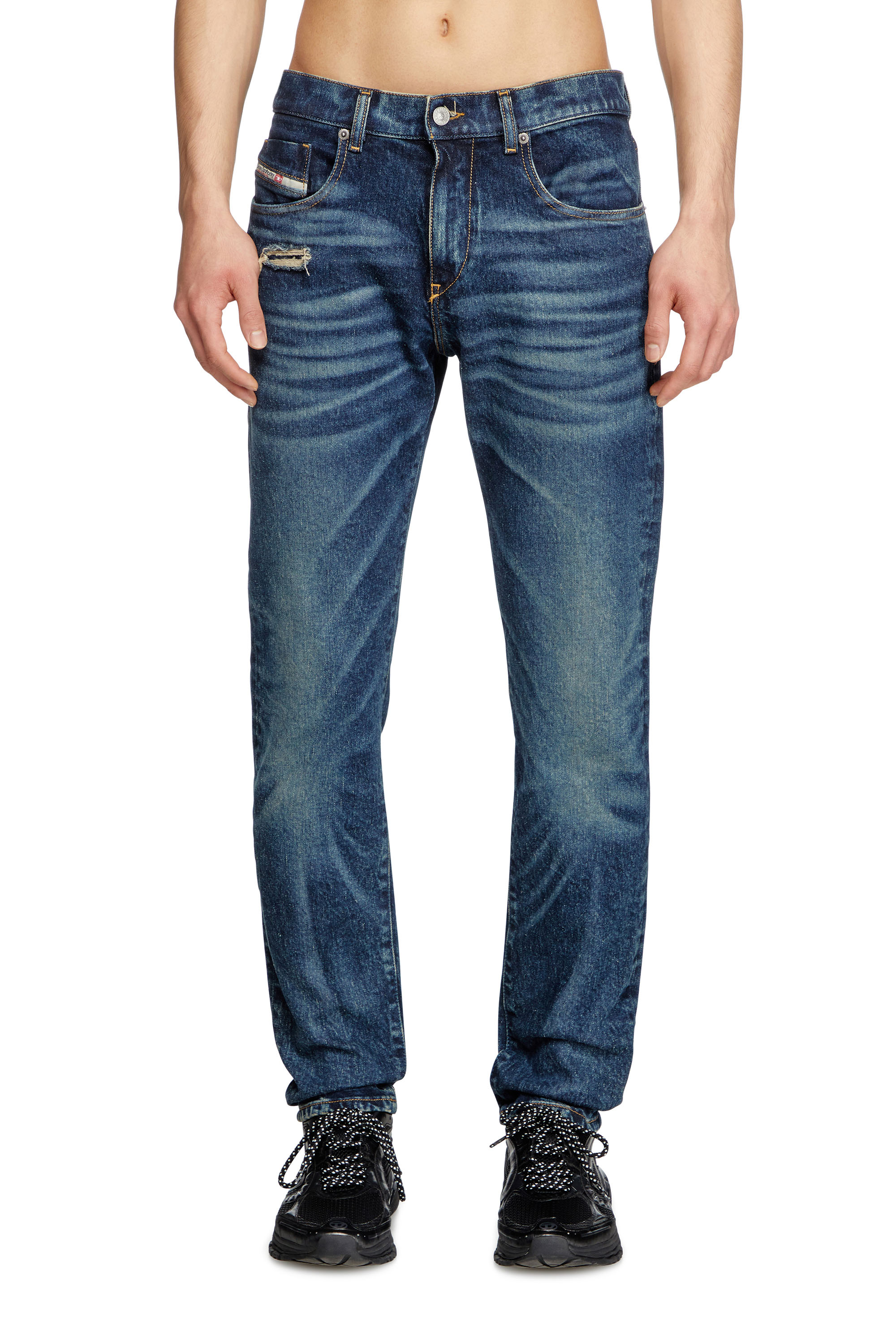 Diesel - Slim Jeans 2019 D-Strukt 007Y3 Hombre, Azul Oscuro - 1