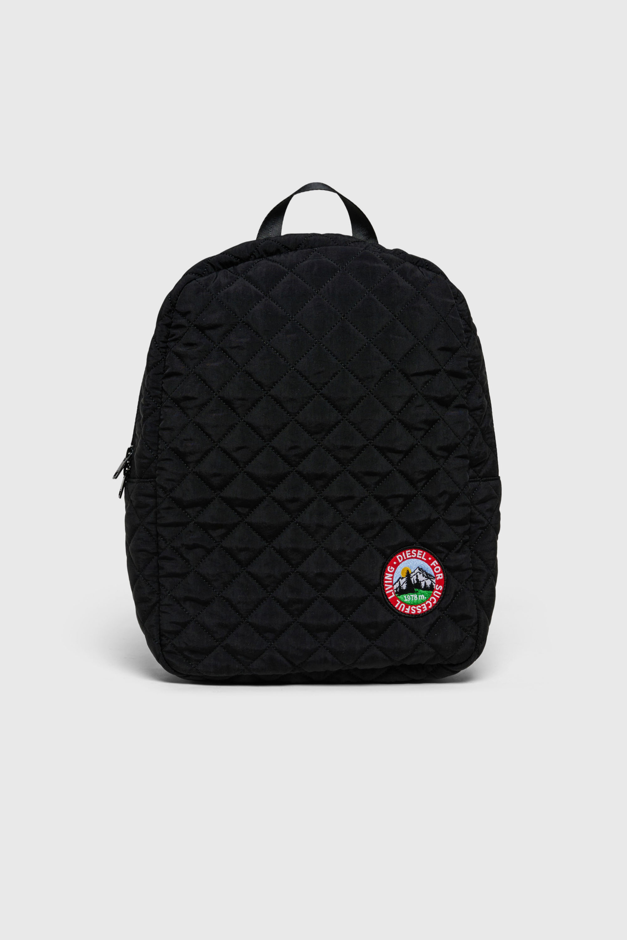 Diesel - WMENT, WMENT - Mochila de nailon acolchado Unisex in Negro - 1