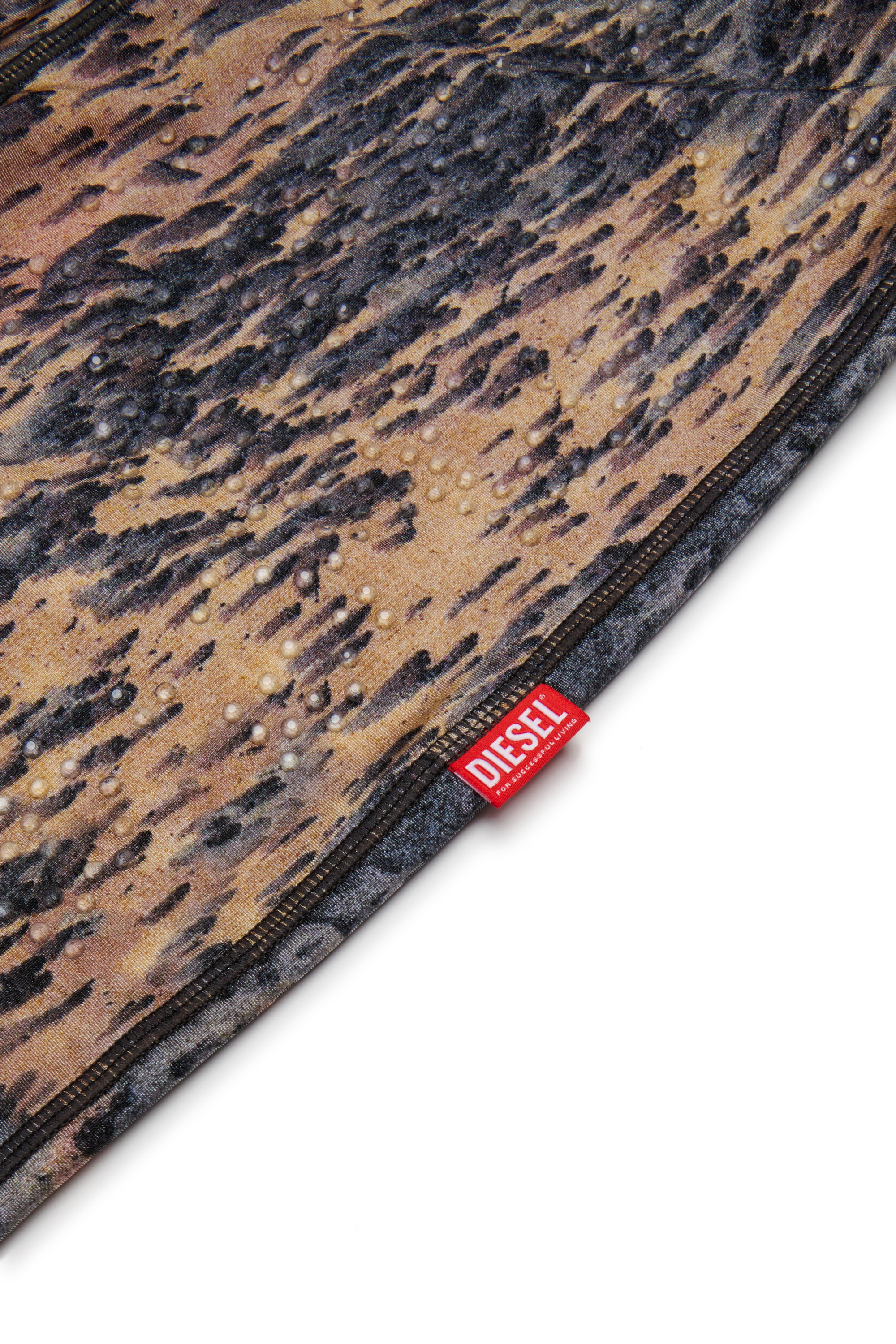 Diesel - PAZELA, Pantalones de nailon con estampado gráfico Mujer in Multicolor - 4