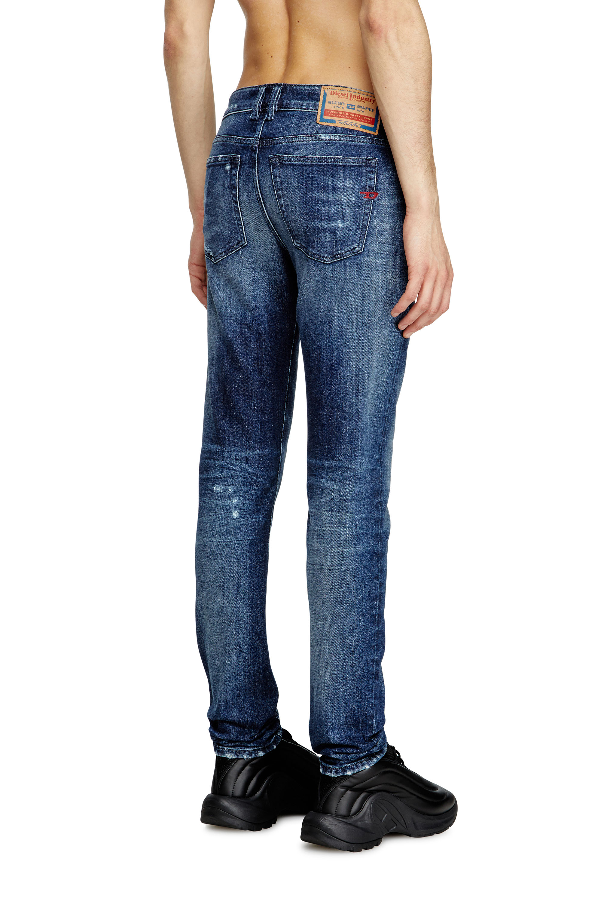 Diesel - Skinny Jeans 1979 Sleenker 09L42 Hombre, Azul Oscuro - 4