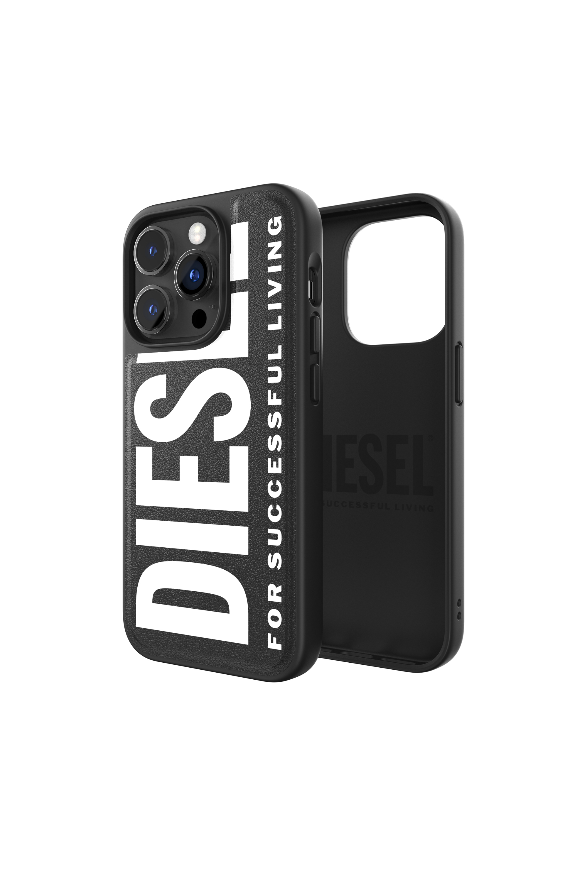 Diesel - 50257 MOULDED CASE, Funda moldeada por iPhone 14 Pro Unisex in Negro - 1