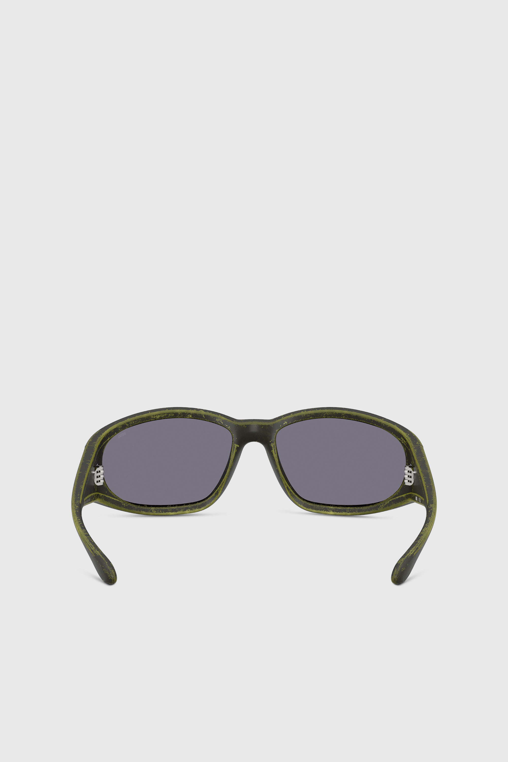Diesel - 0DL3002, Gafas de sol rectangulares en acetato Unisex in Verde - 3