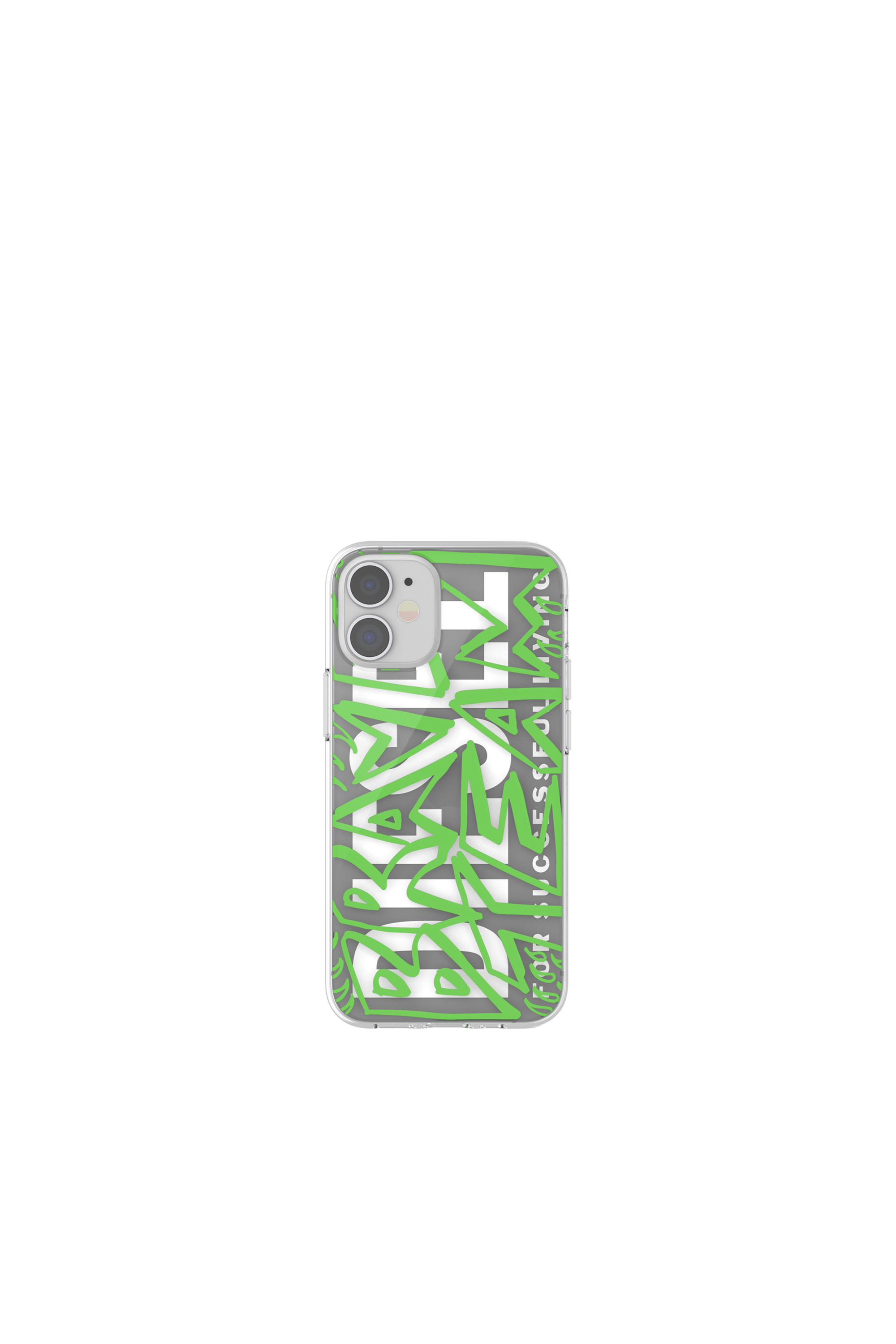 Diesel - 42569 STANDARD CASE, Funda en TPU ultraligero por iPhone 12 Mini Unisex in Verde - 2