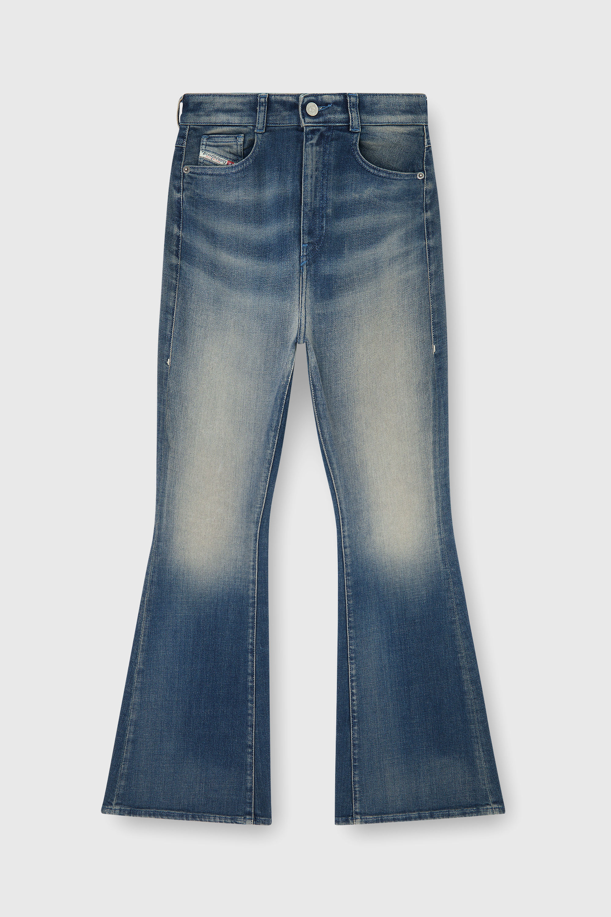 Diesel - Bootcut Jeans 1973 D-Partt 09P67 Mujer, Azul Oscuro - 6