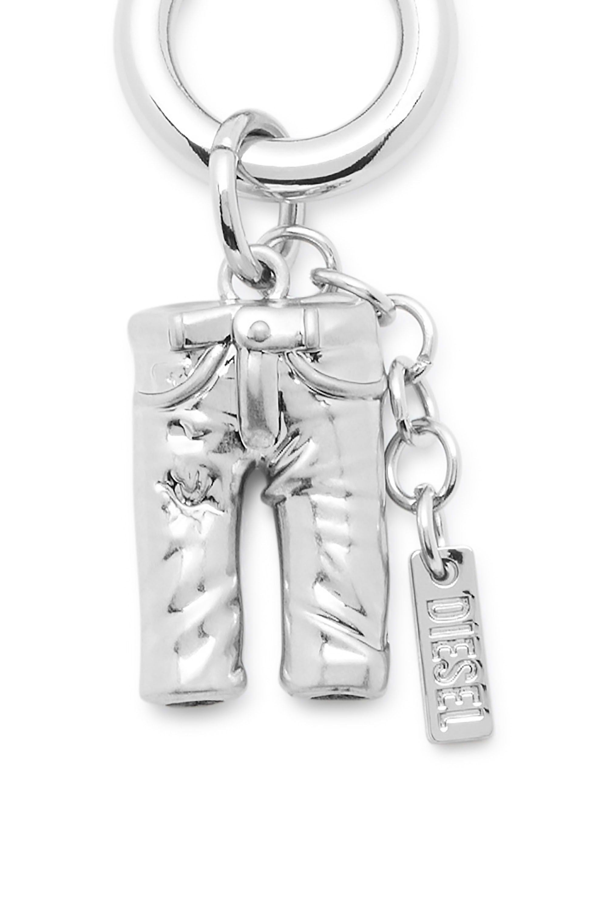 Diesel - CHARM-5PKT, Charm de metal con detalle de logo Unisex in Plateado - 3