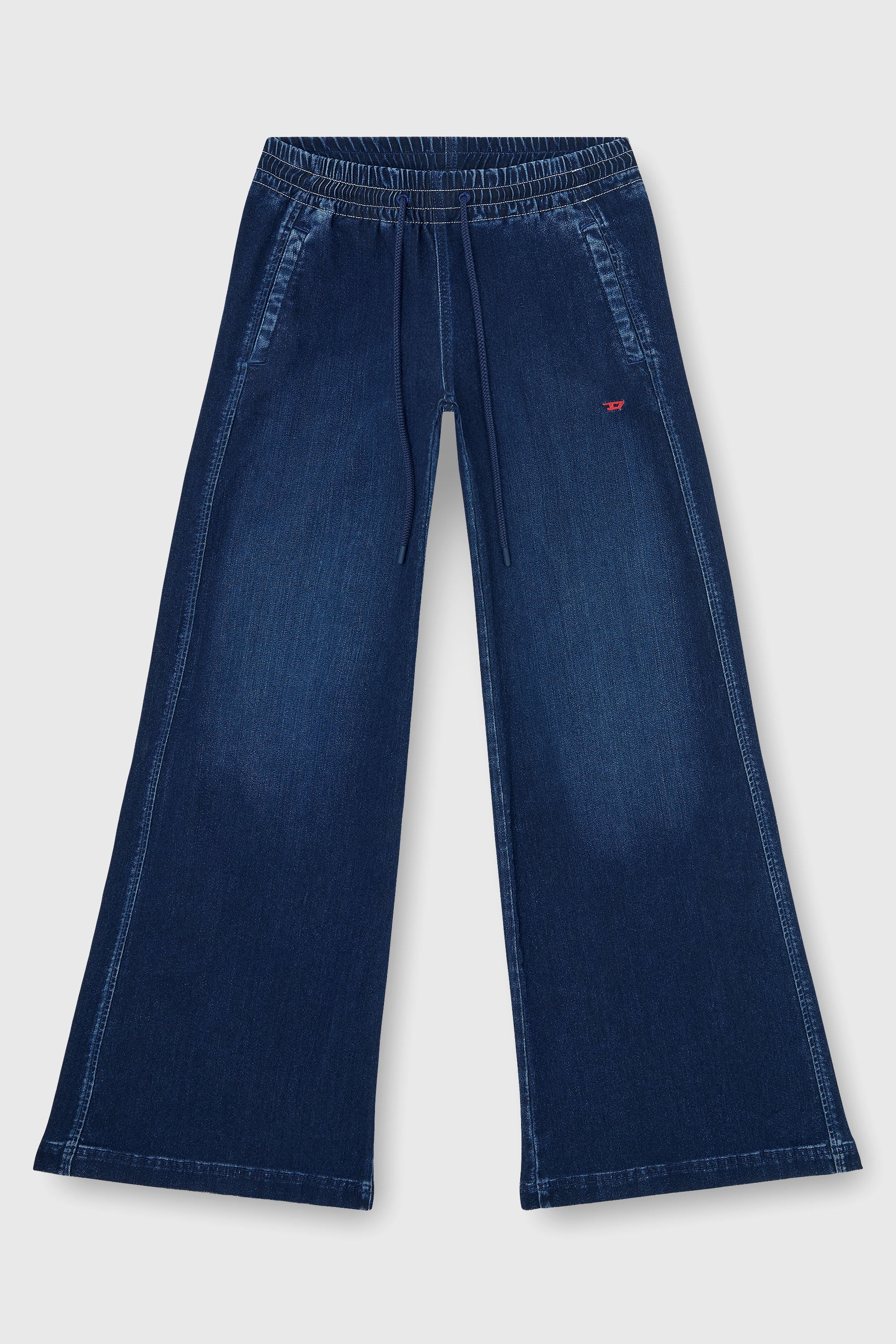 Diesel - Relaxed 2078 D-Ainty Joggjeans&reg; 09P96 Mujer, Azul Oscuro - 2