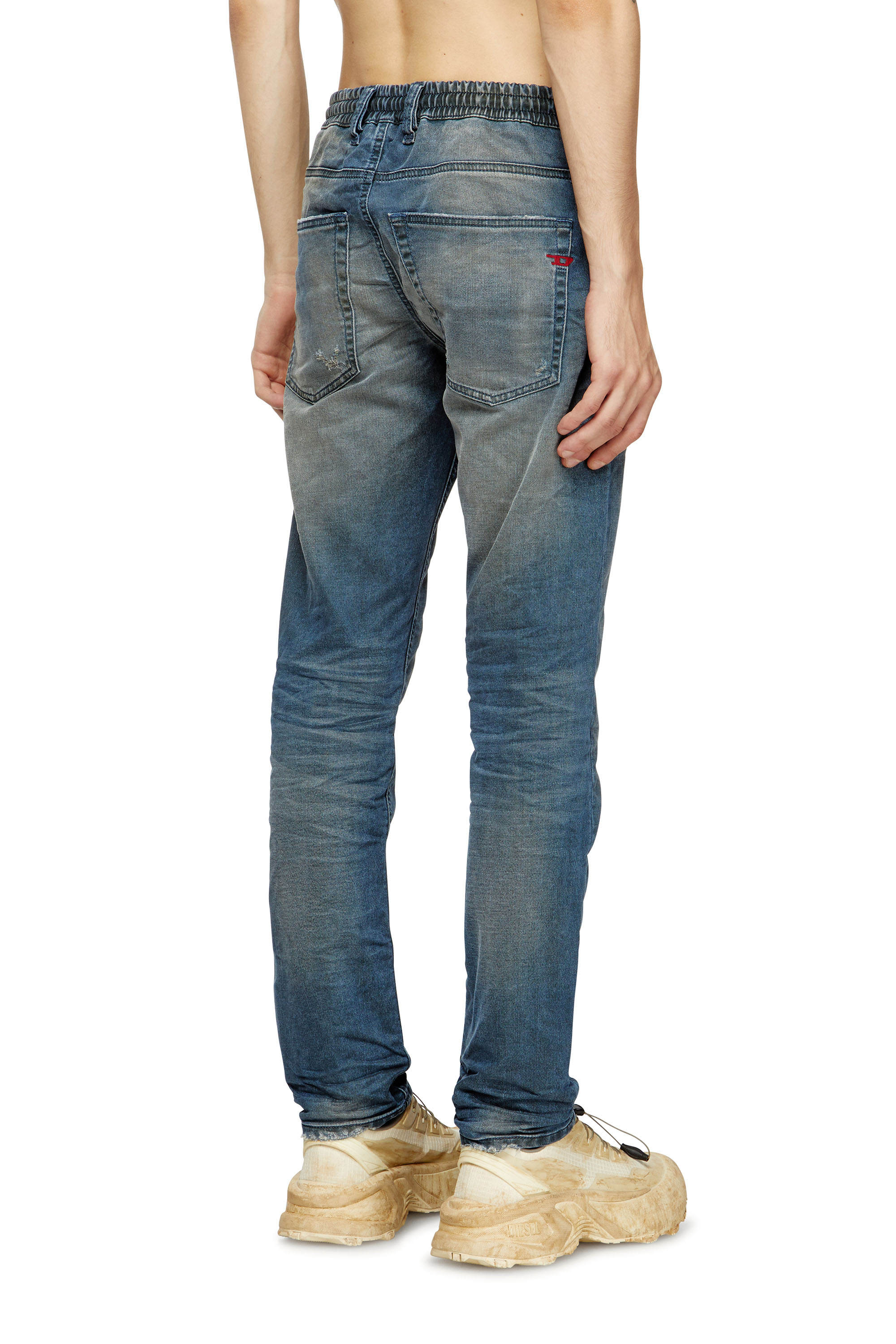 Diesel - Regular 2032 D-Krooley Joggjeans® 068SC Hombre, Azul Oscuro - 4
