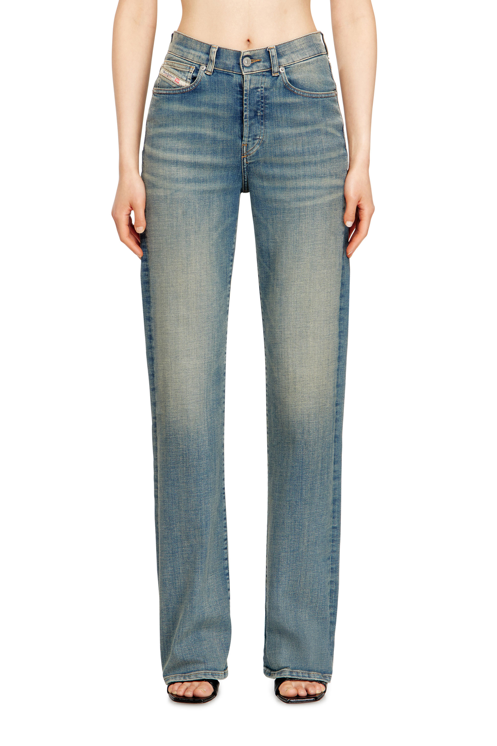 Diesel - Regular Jeans 1971 D-Sent 09N32 Mujer, Azul medio - 3
