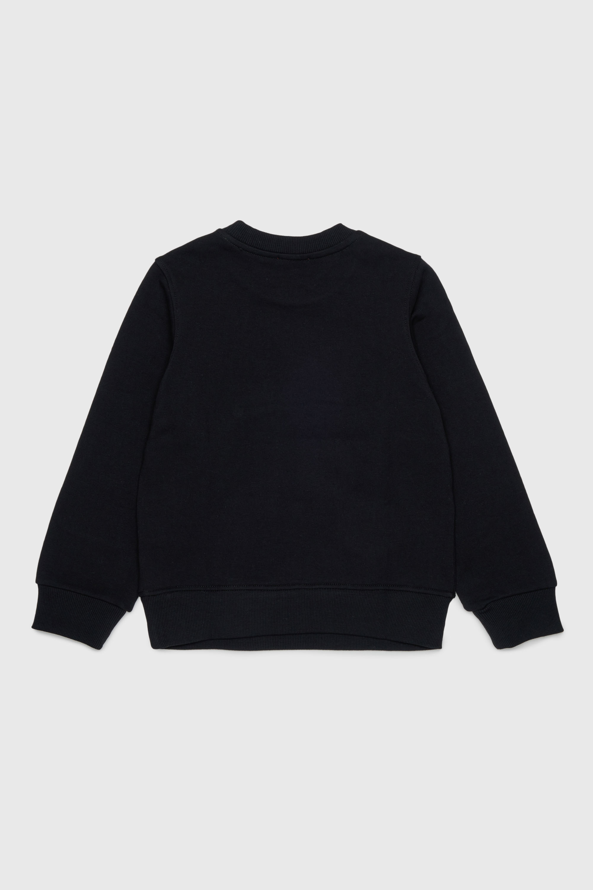 Diesel - SLOMIX, Sudadera con logo efecto desgastado Hombre in Negro - 2