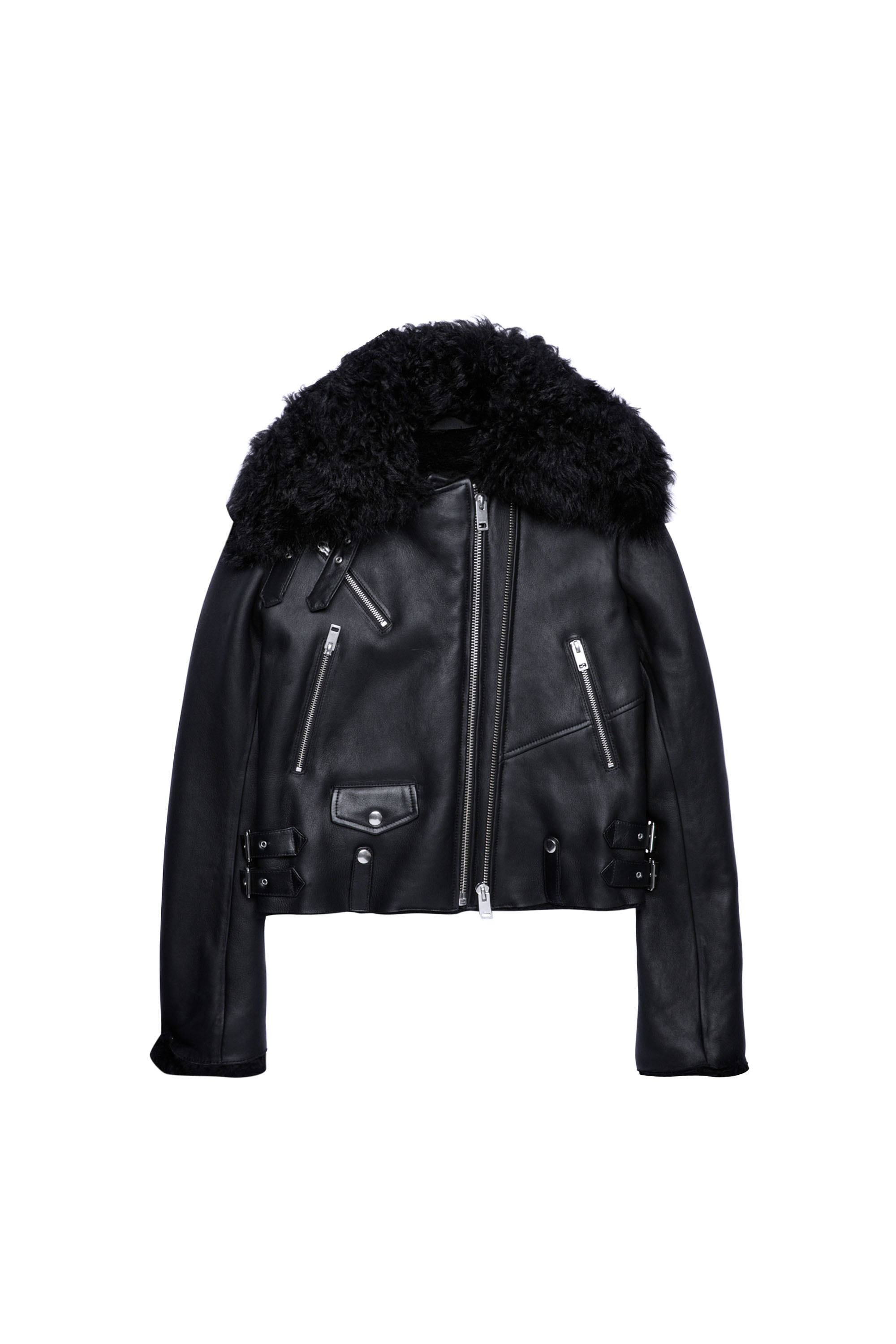 L-MARGOT, Negro - Chaquetas de piel