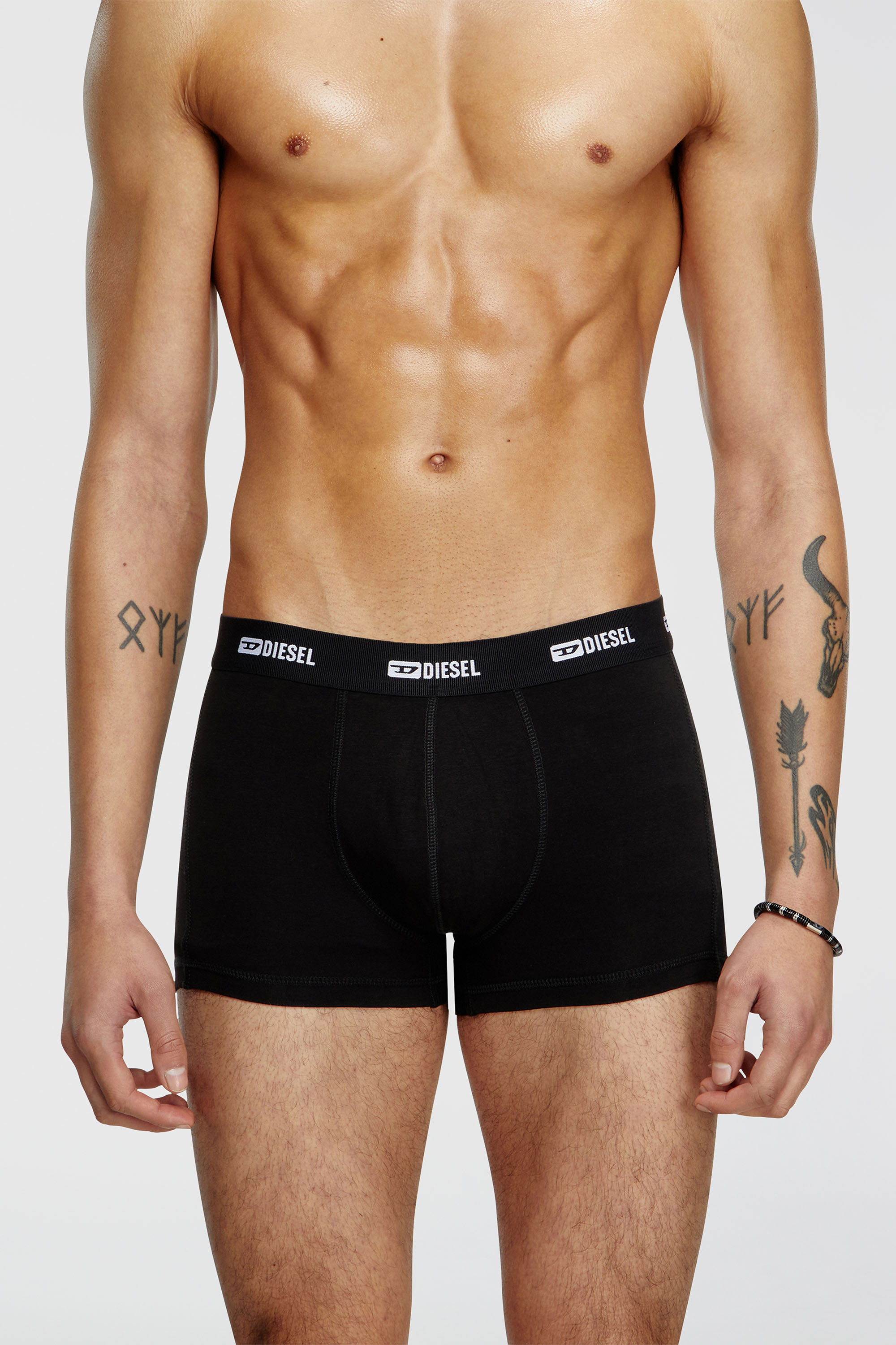 Diesel - DAMIEN-UTLT-3PACK, Paquete de tres b&oacute;xers Hombre in Negro - 2