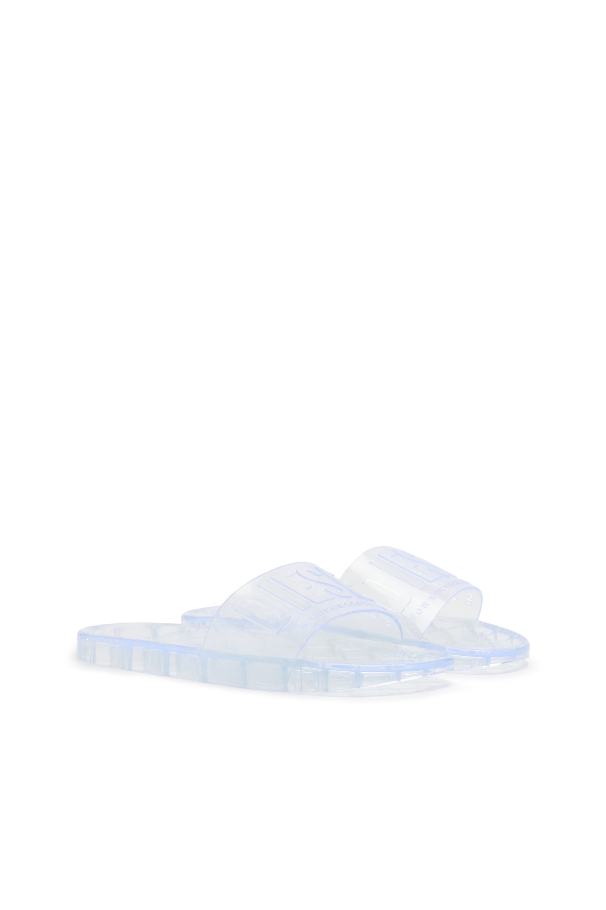 Diesel - SA-KARAIBI GL X, Mujer Sa-Karaibi-Chanclas de PVC transparente in Blanco - Image 2