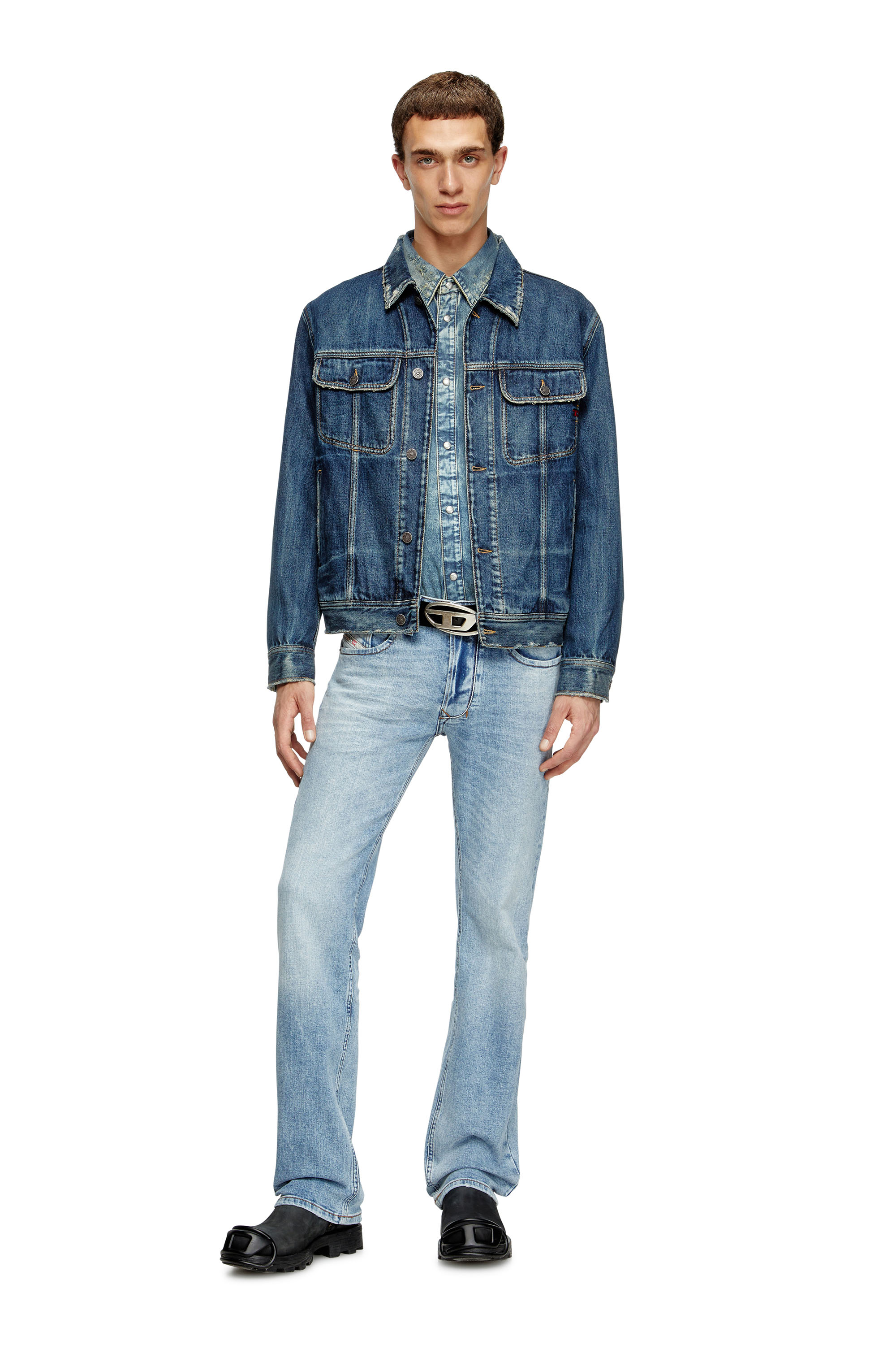 Regular Jeans 1985 Larkee 0DBDV, Azul Claro Diesel - Regular Jeans 1985 Larkee 0DBDV Hombre, Azul Claro - 1