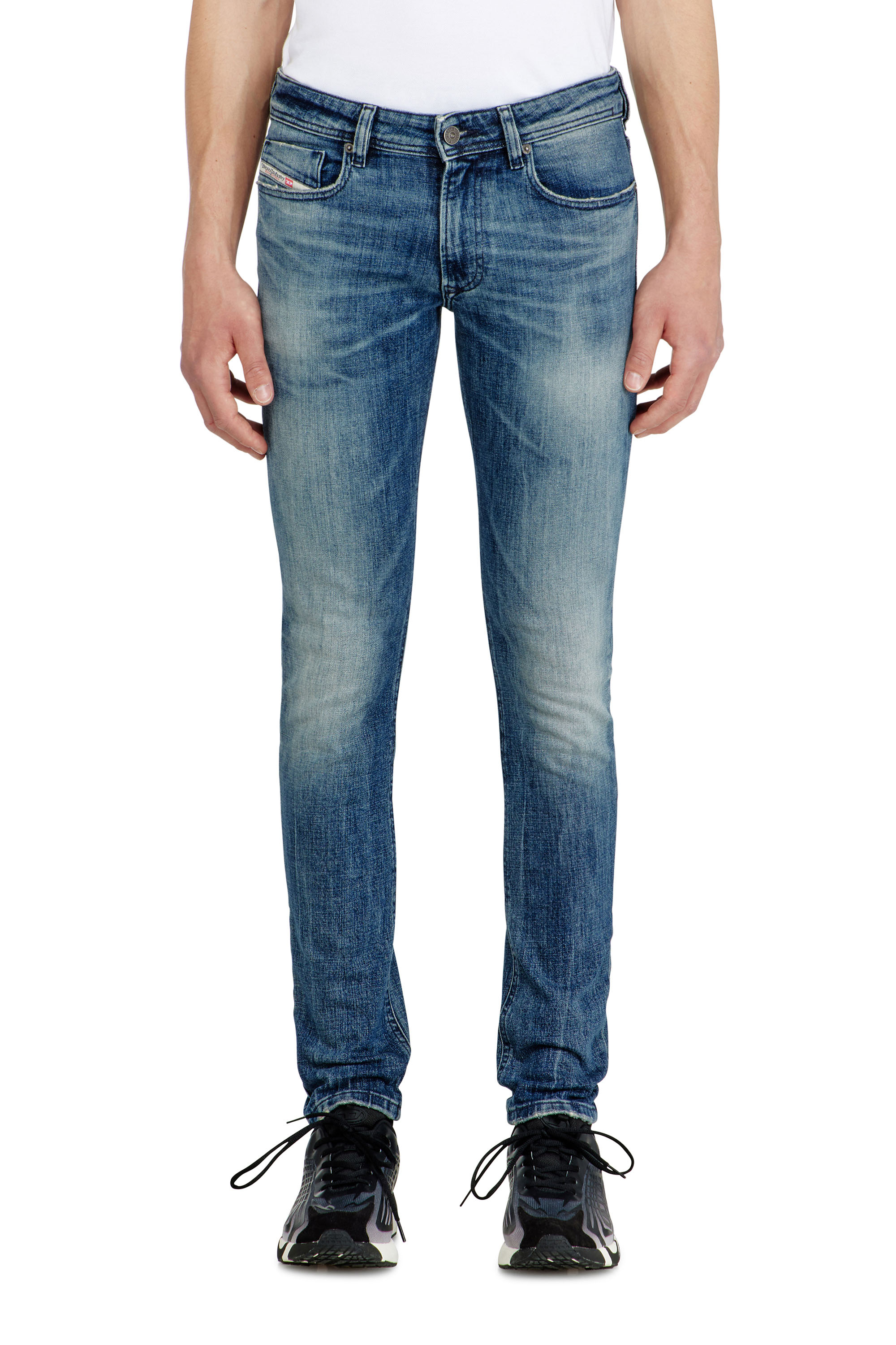 Diesel - Skinny Jeans 1979 Sleenker 0KBBE Hombre, Azul medio - 4