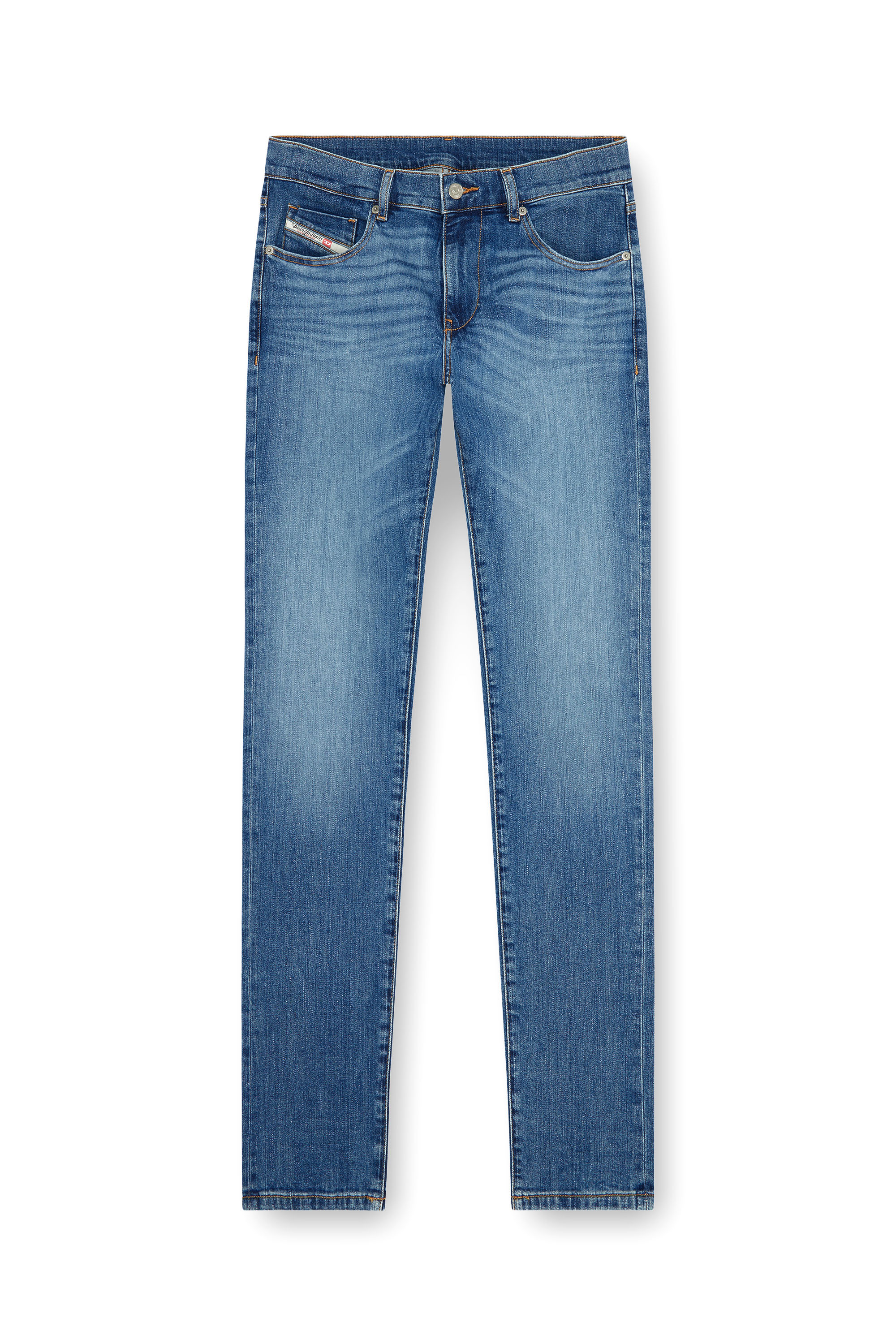 Diesel - Slim Jeans 2019 D-Strukt 0KIAL Hombre, Azul Claro - 2