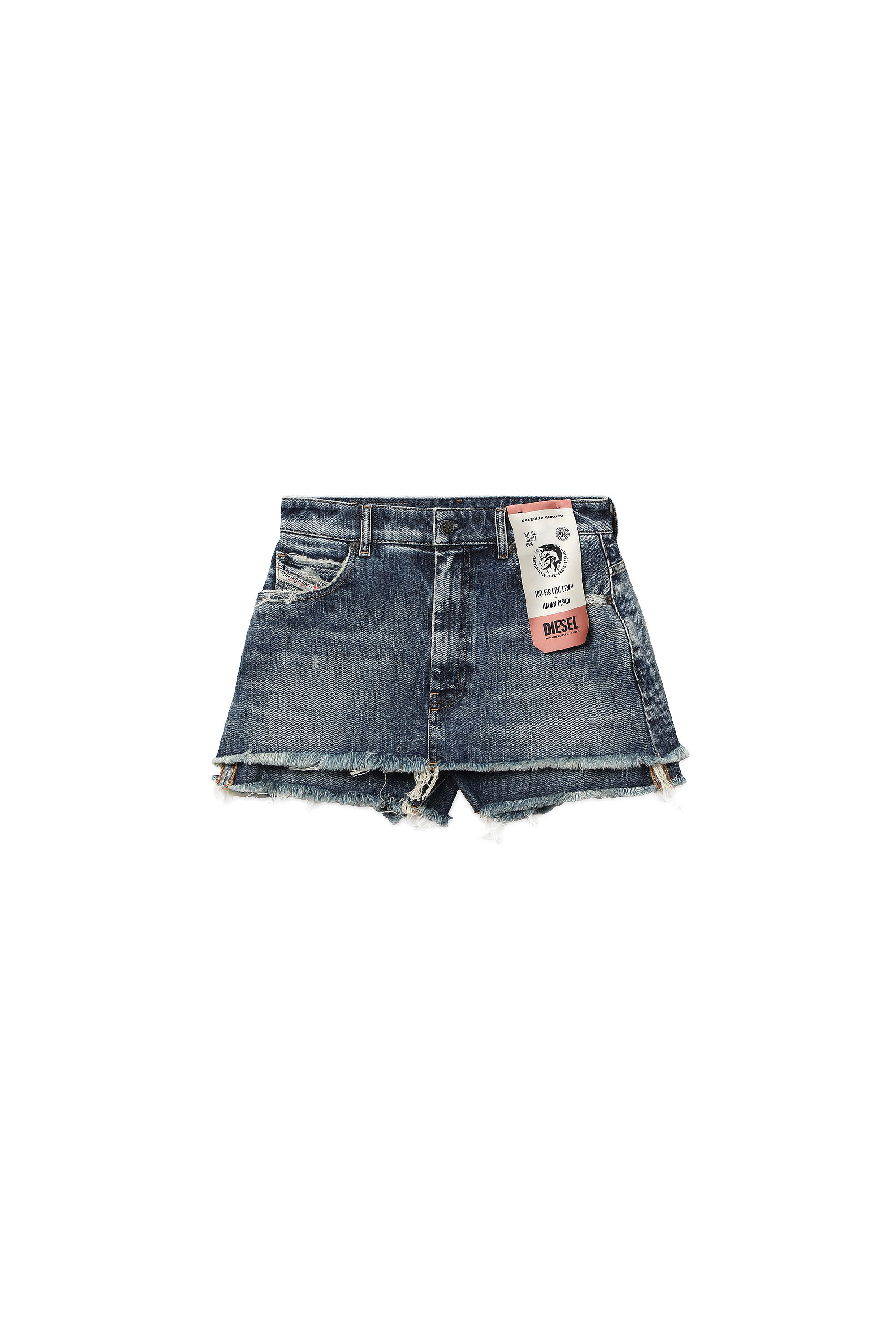 DE-MAAT-SP, Azul medio - Shorts