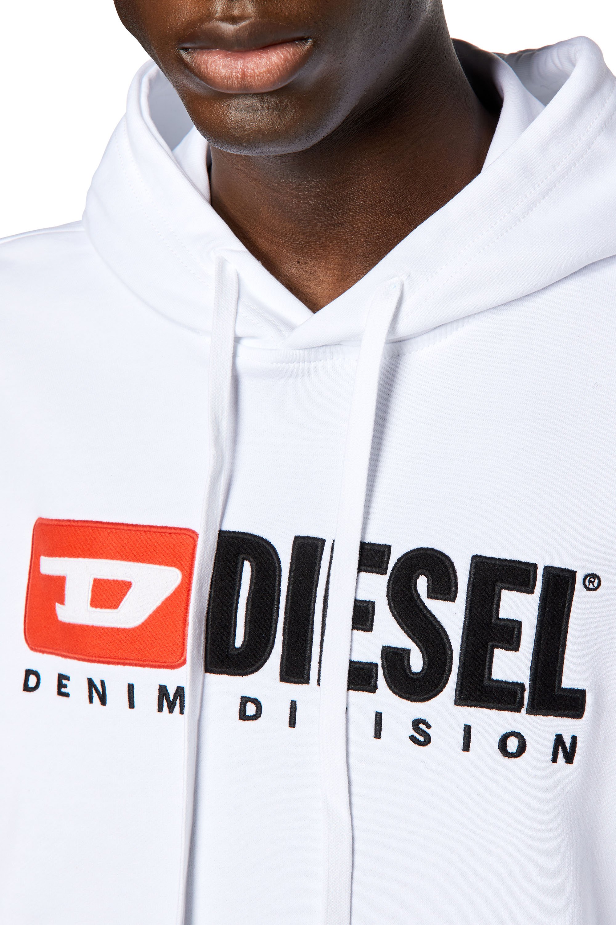 Diesel - S-GINN-HOOD-DIV, Blanco - Image 3