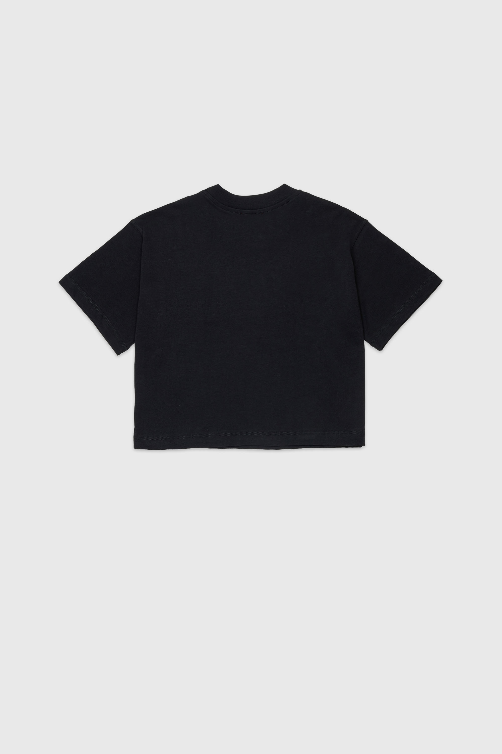 Diesel - TLIXIN, Cropped T-shirt con logo Oval D Mujer in Negro - 2