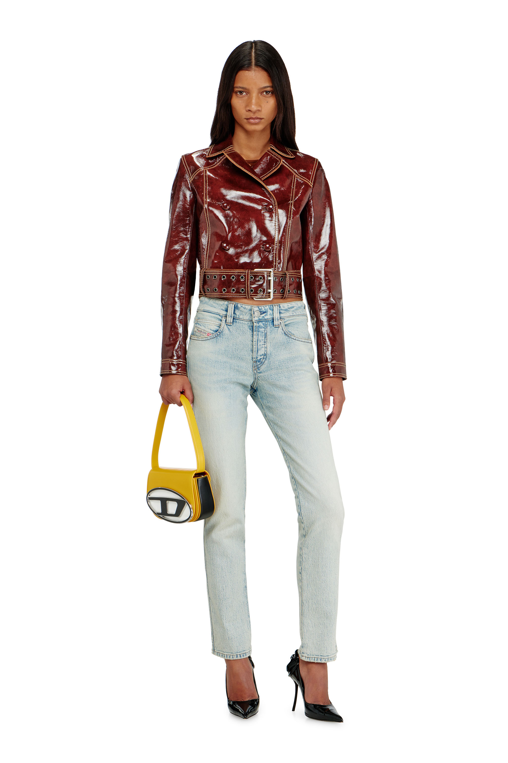 Diesel - Slim Jeans 1992 D-Jiann 0KBBK Mujer, Azul Claro - 2