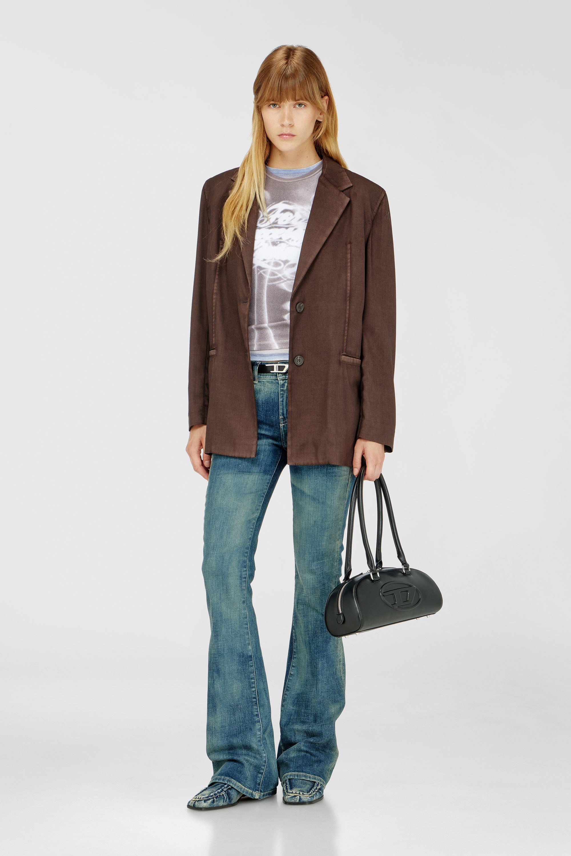 Diesel - Bootcut Jeans 1969 D-Ebbey 09P41 Mujer, Azul medio - 1