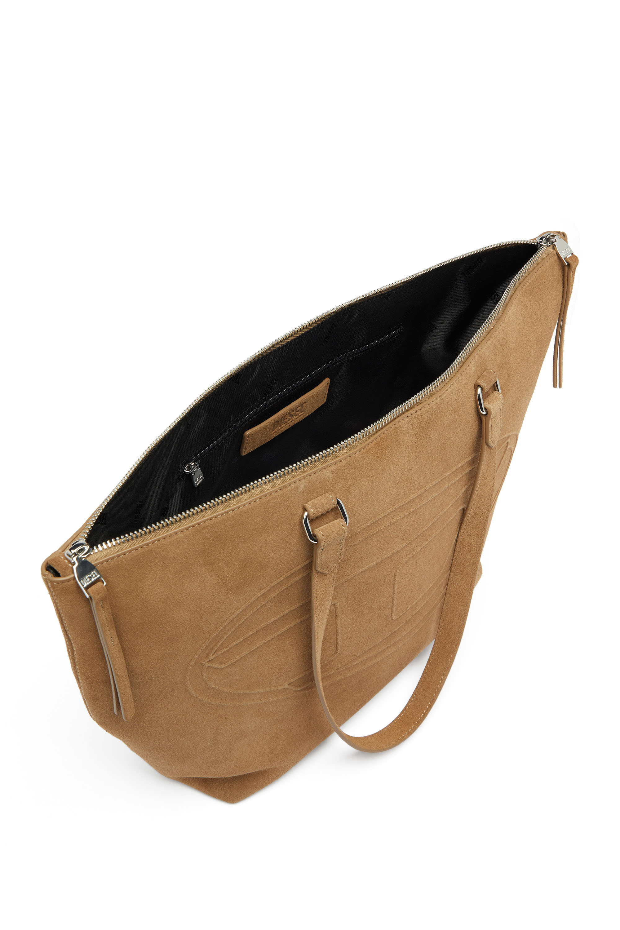 Diesel - 1DR DOME TOTE E/W, 1DR Dome - Bolso tote en ante con Logo Oval D Unisex in ToBeDefined - 3