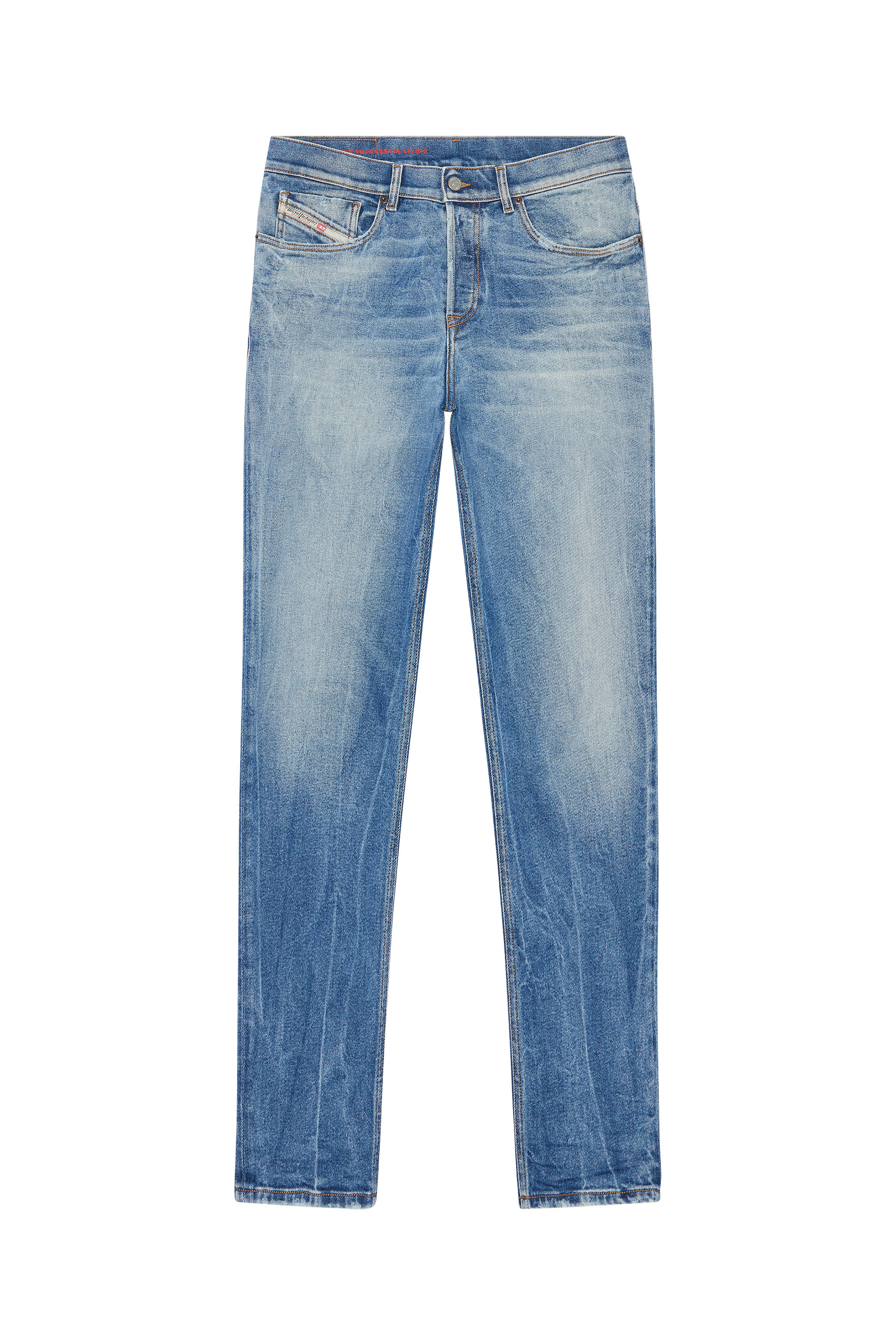 Diesel - 2005 D-FINING 09E85 Tapered Jeans, Azul Claro - Image 6