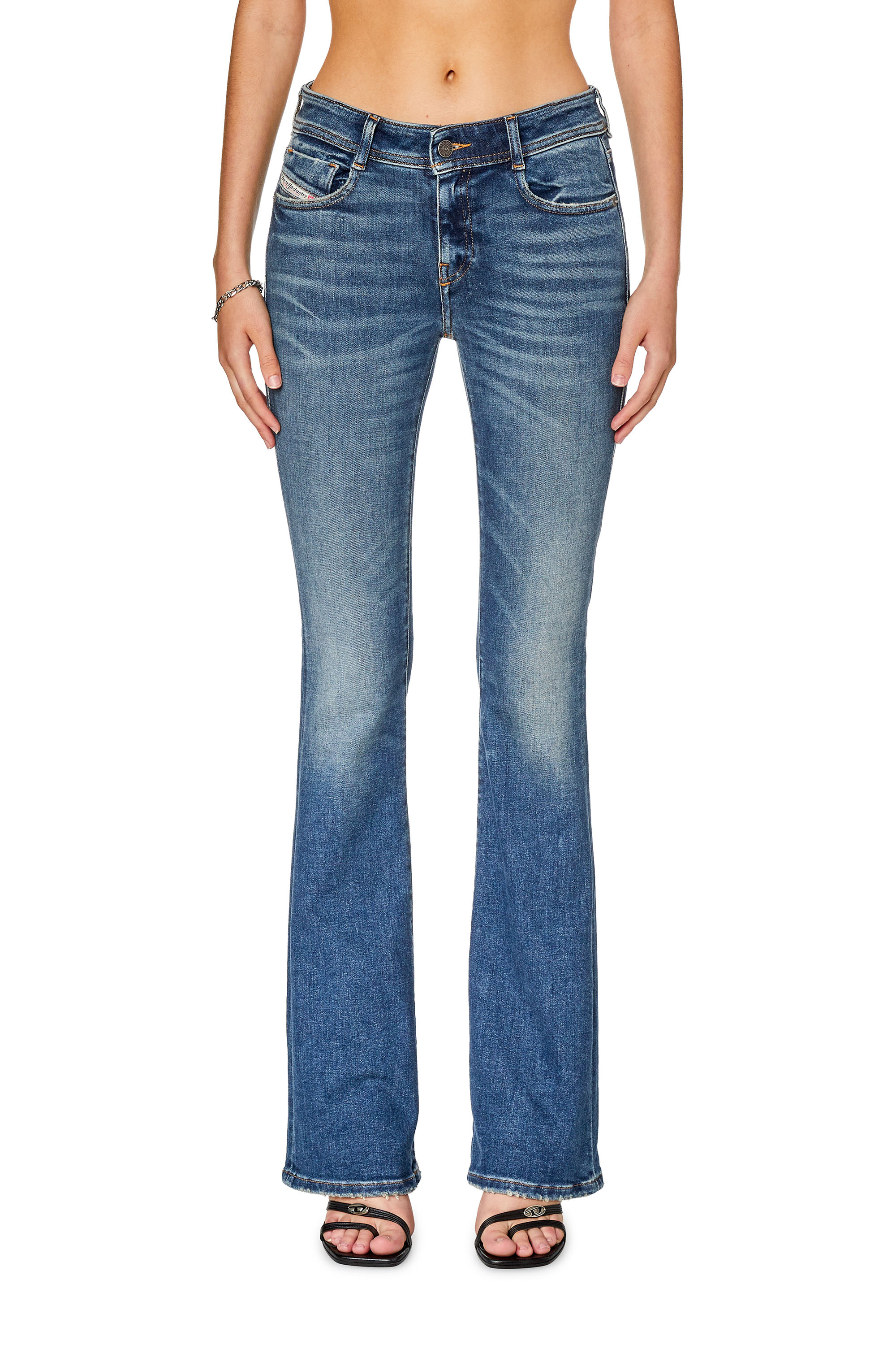 Diesel - Bootcut and Flare Jeans 1969 D-Ebbey 09G71, Azul Oscuro - Image 2