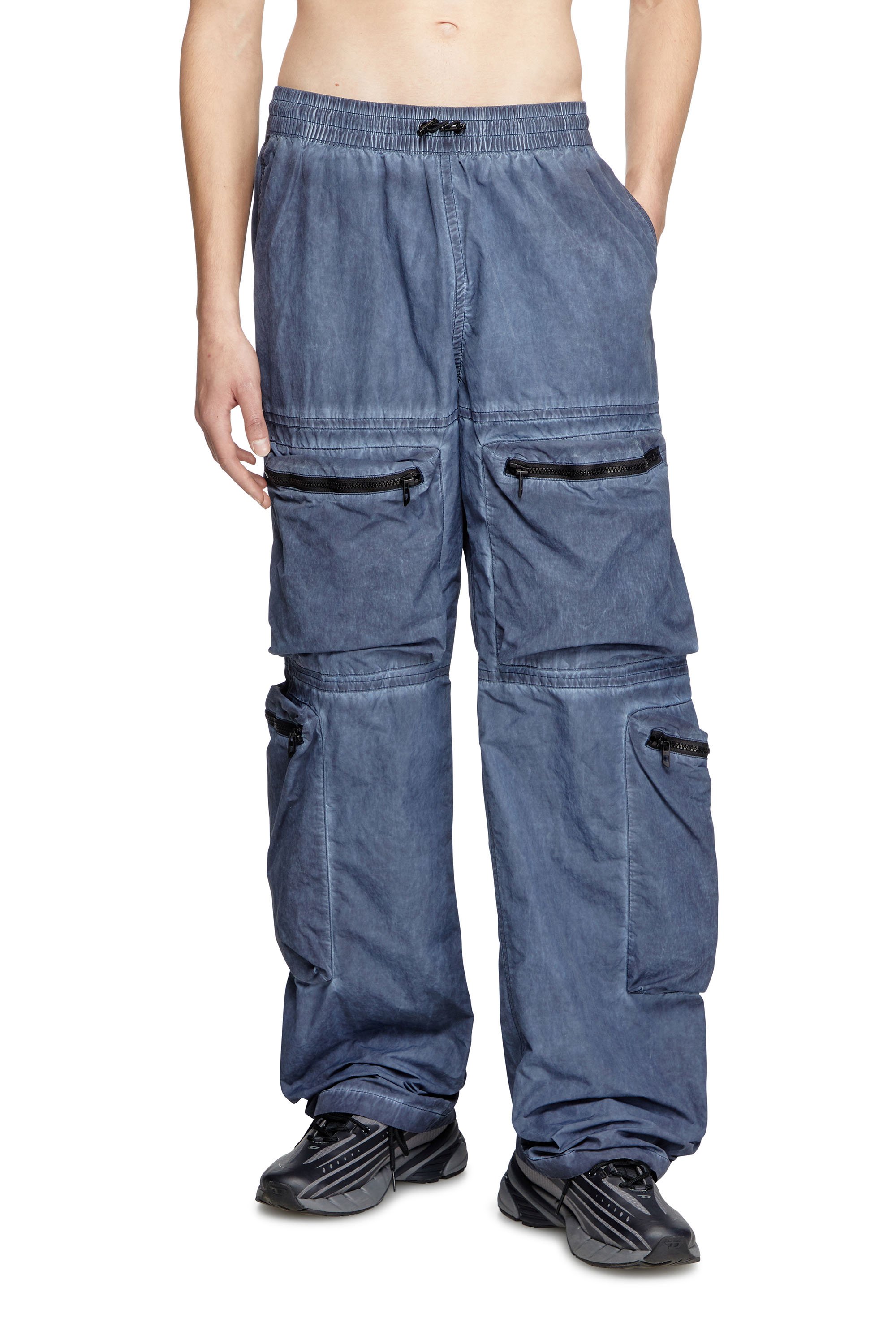 Diesel - P-NOODE-A, Pantalones utility Hombre in Azul marino - 1