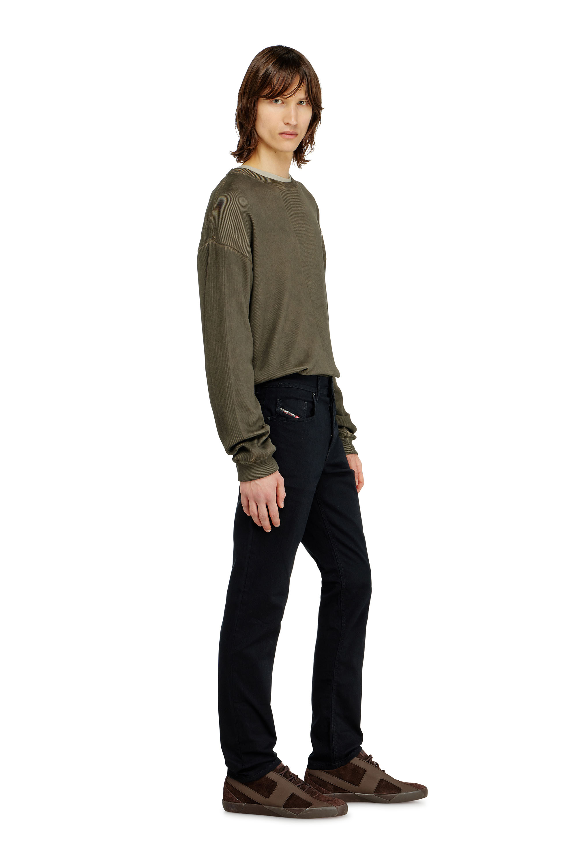 Diesel - Regular Jeans 2023 D-Finitive 069YP Hombre, Negro/Gris oscuro - 1