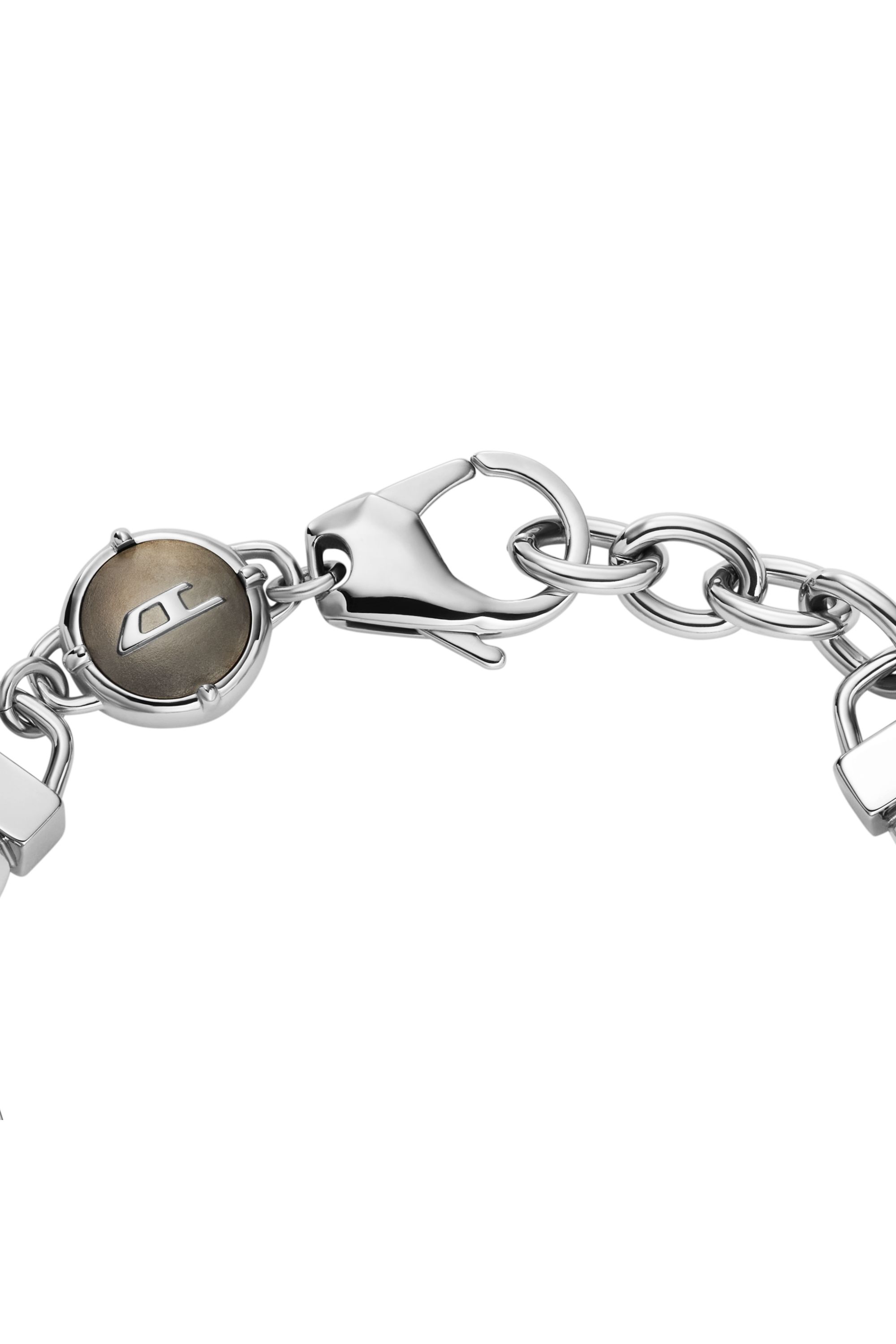 Diesel - DX1351, Pulsera de cadena de acero inoxidable Unisex in Plateado - 2
