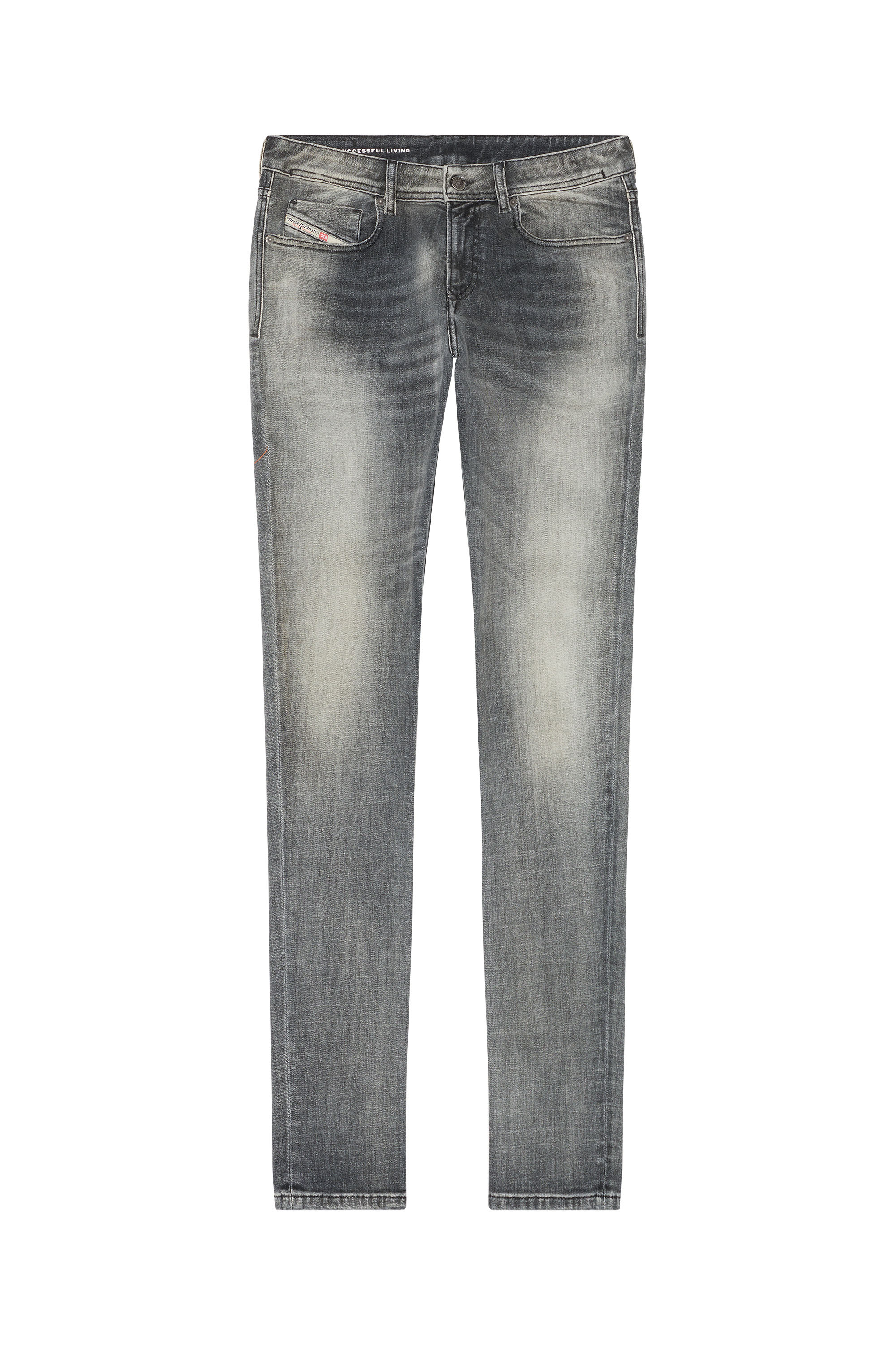 Diesel - Skinny Jeans 1979 Sleenker 09E71, Negro/Gris oscuro - Image 5
