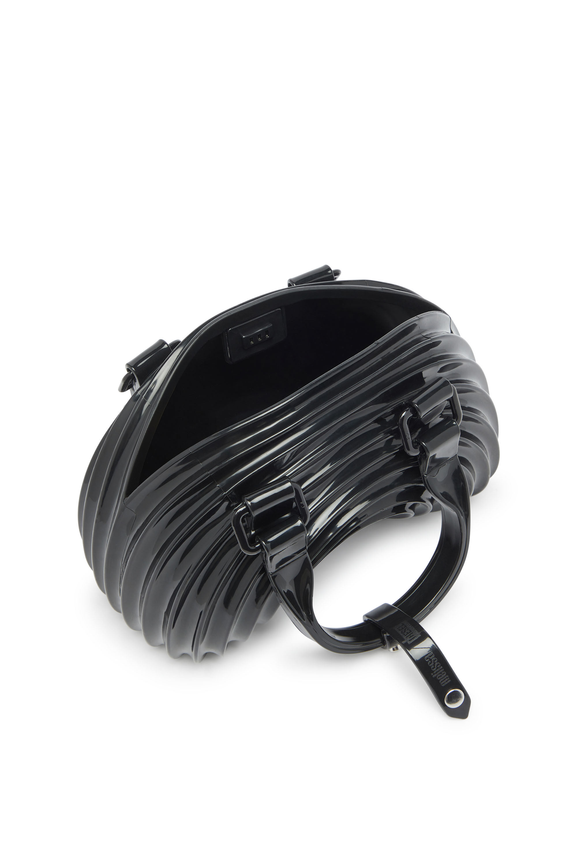 Diesel - MELISSA QUANTUM DOME, Quantum Dome &ndash; Bolso de mano en Melflex&reg; Mujer in Negro - 4