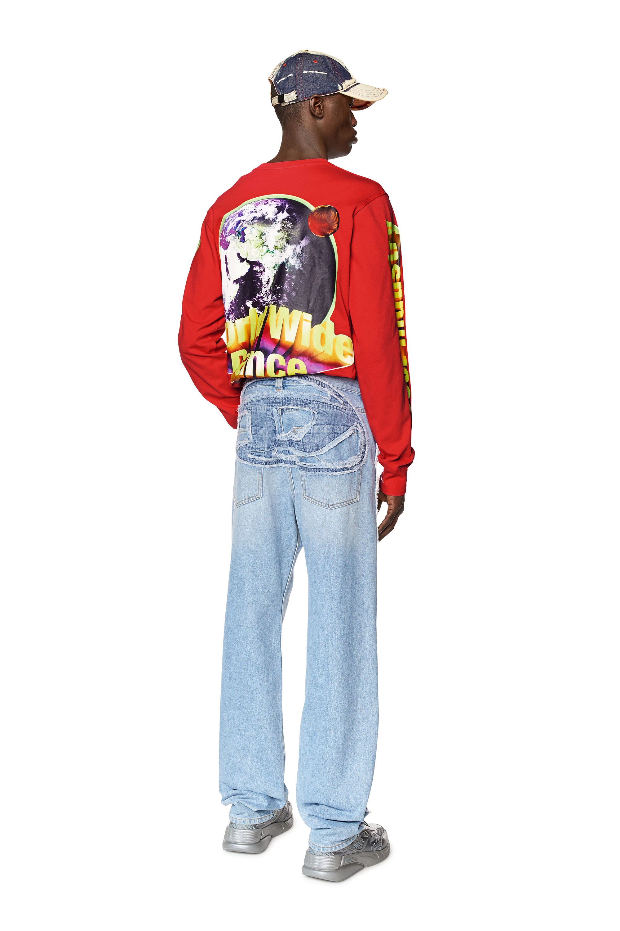 Diesel - T-JUST-LS-L1, Rojo - Image 2