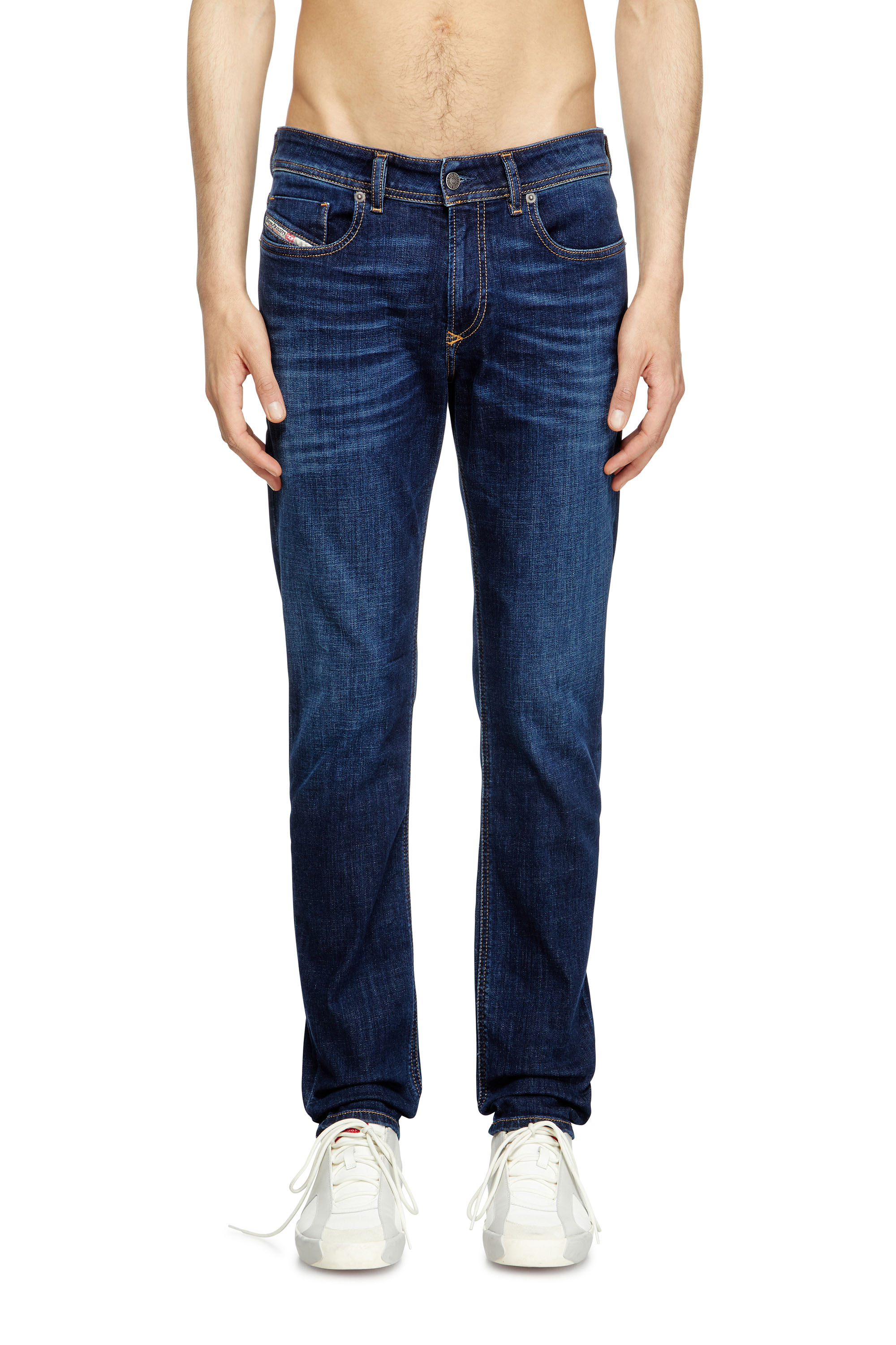 Diesel - Skinny Jeans 1979 Sleenker 09J17 Hombre, Azul Oscuro - 2