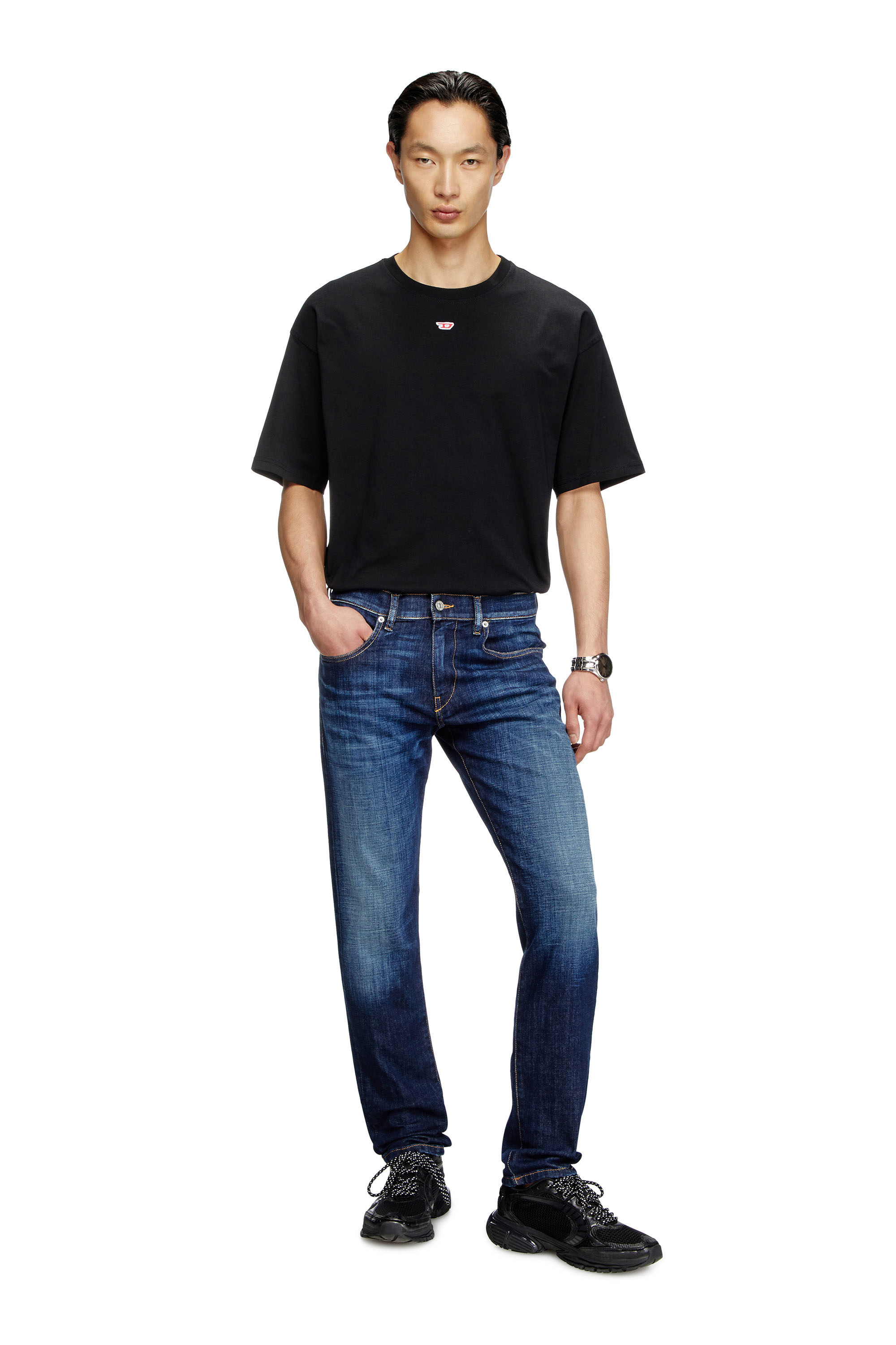 Diesel - Slim Jeans 2019 D-Strukt 09L61 Hombre, Azul medio - 1