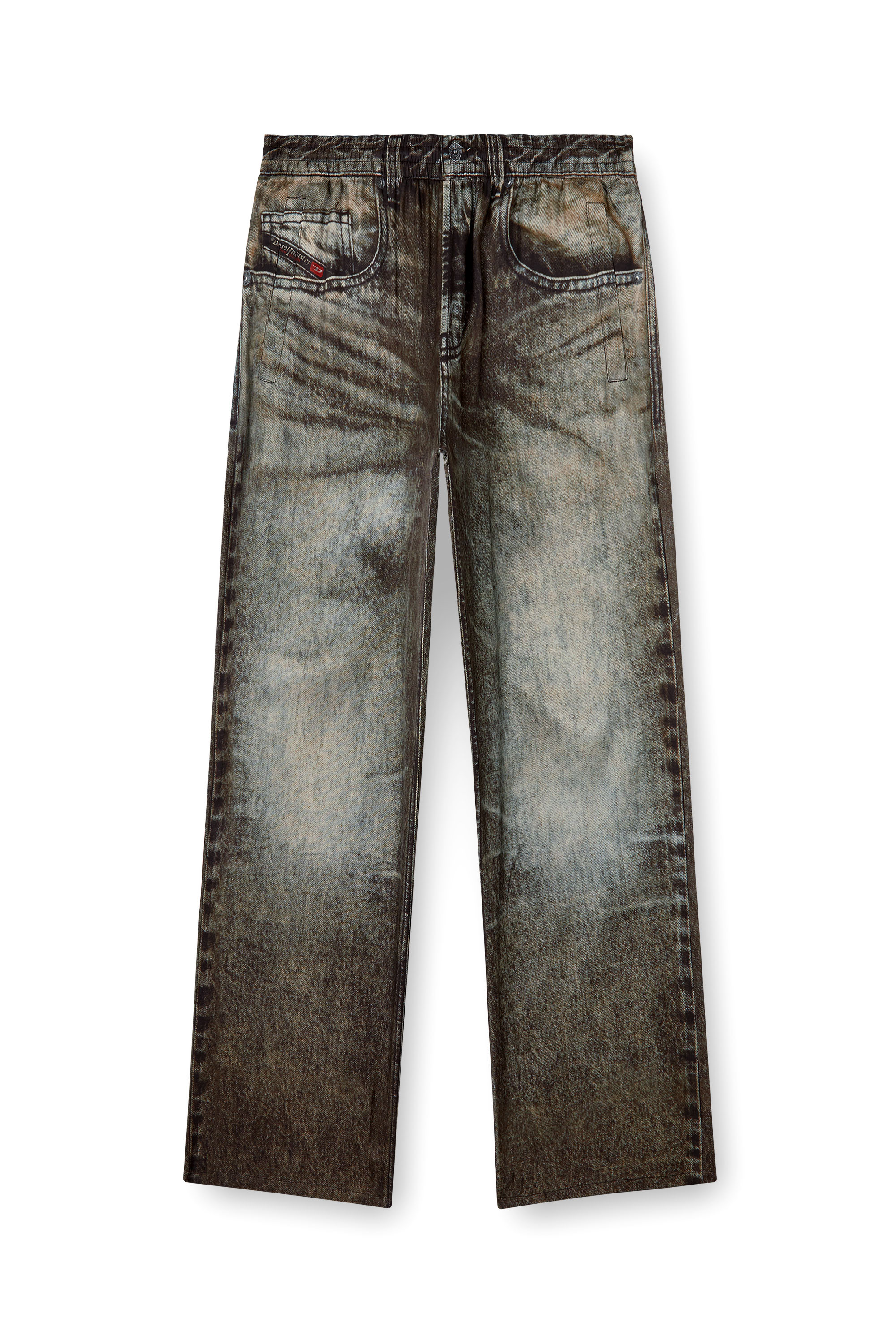Diesel - P-THECK-LKCT, Pantalones elásticos de viscosa tipo denim Hombre in ToBeDefined - 3