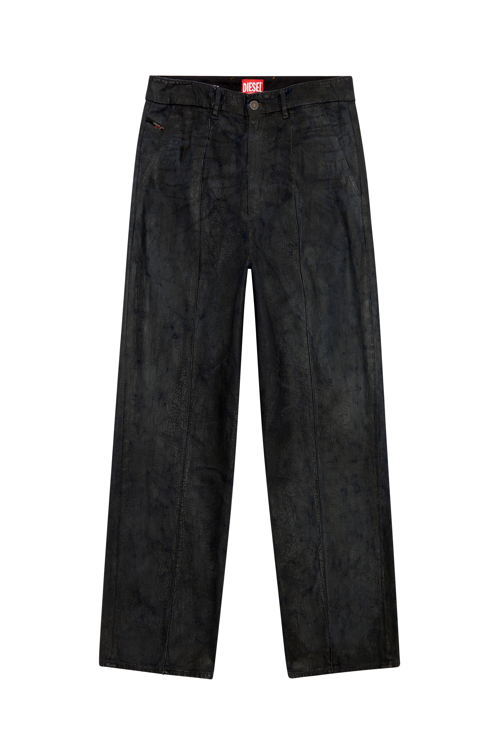 Diesel - Straight Jeans D-Chino-Work 0PGAZ, Negro - Image 6