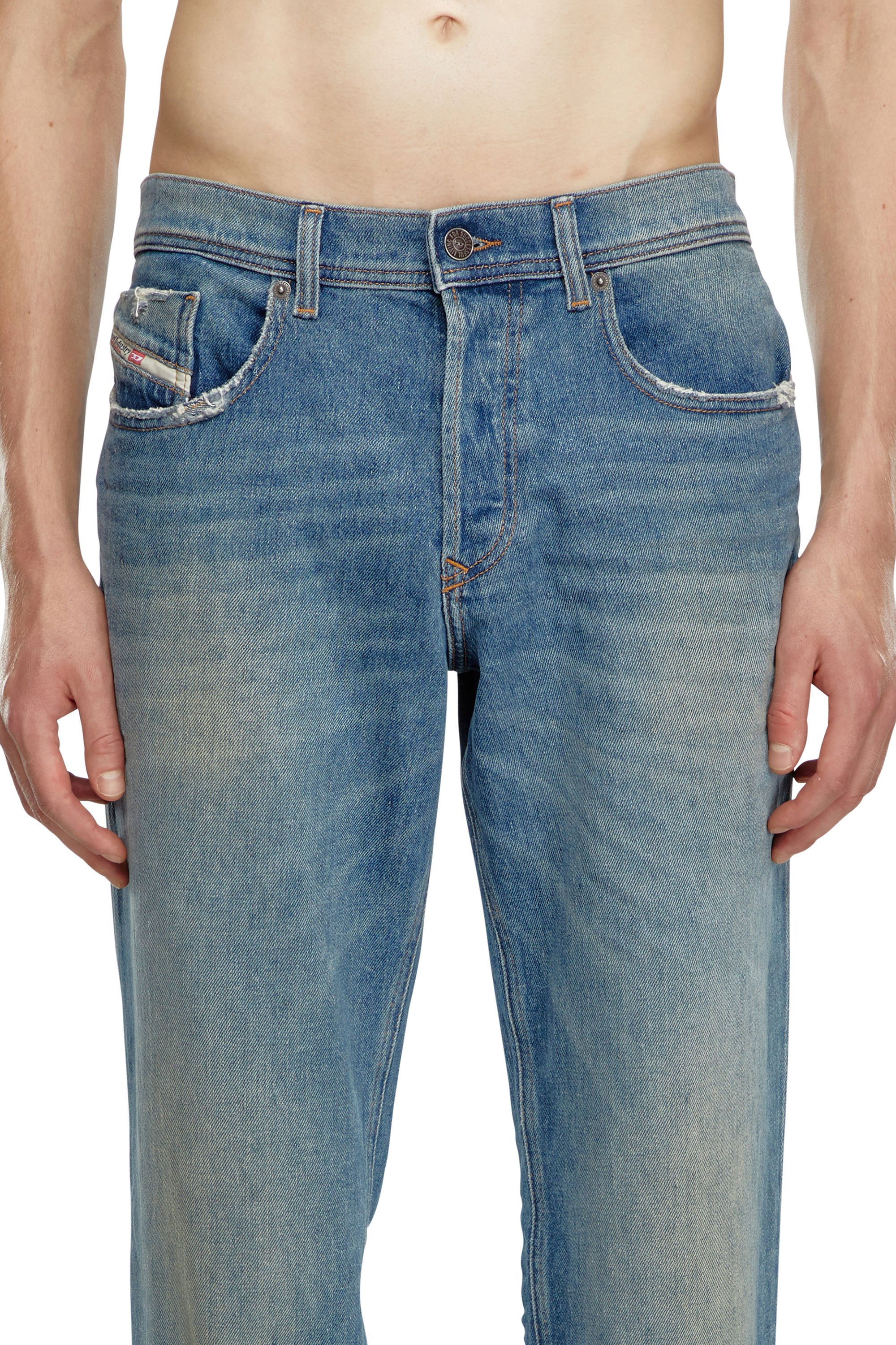Diesel - Tapered Jeans 2023 D-Finitive 0GRDB, Hombre Tapered Jeans - 2023 D-Finitive in Azul marino - Image 5