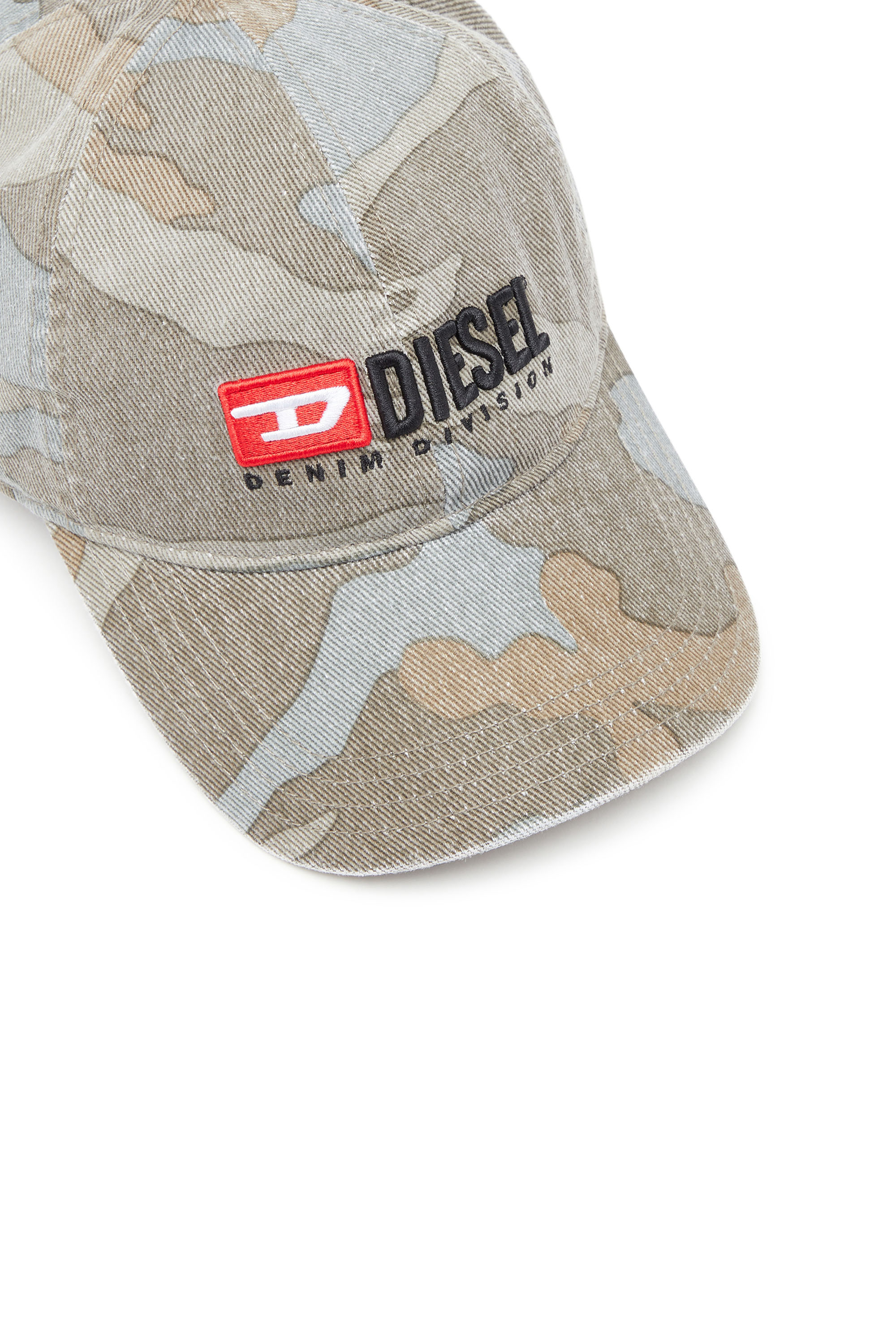 Diesel - CORRY-DIV-CMF, Gorra de béisbol con estampado de camuflaje Hombre in Multicolor - 3