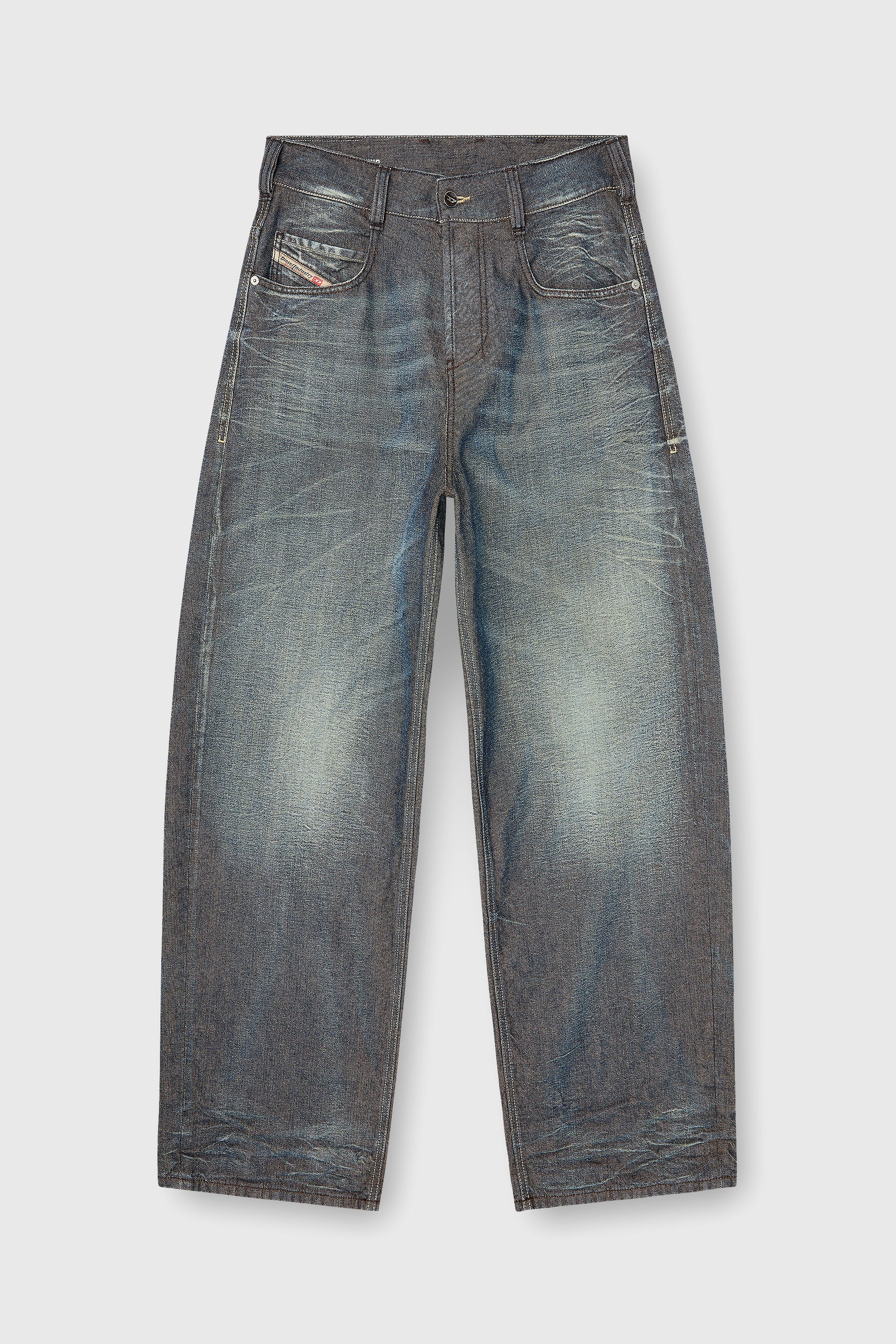 Diesel - Unisex's Relaxed Jeans 1997 D-Enim-M 007EM, Dark Blue - 8